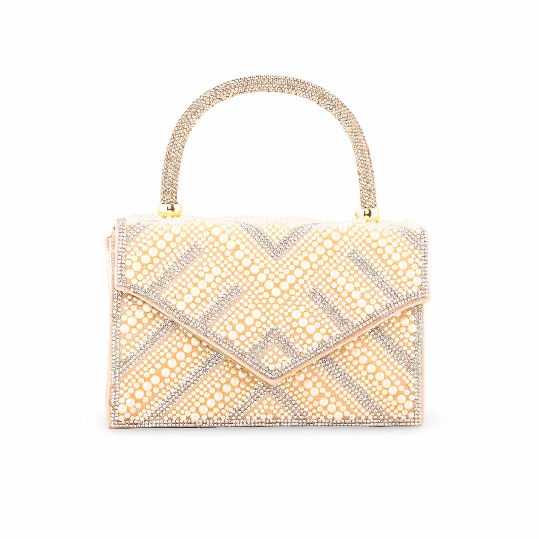 ChamPagne Bridal Clutch P24366 - Image 2