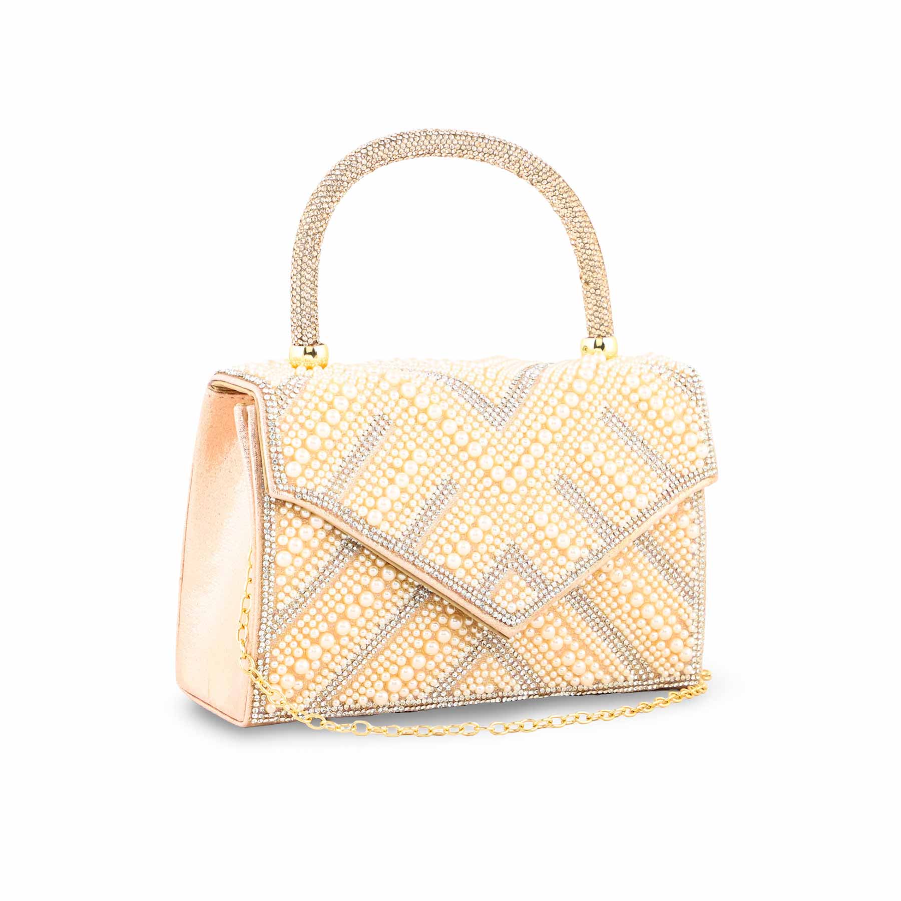 ChamPagne Bridal Clutch P24366 - Image 3