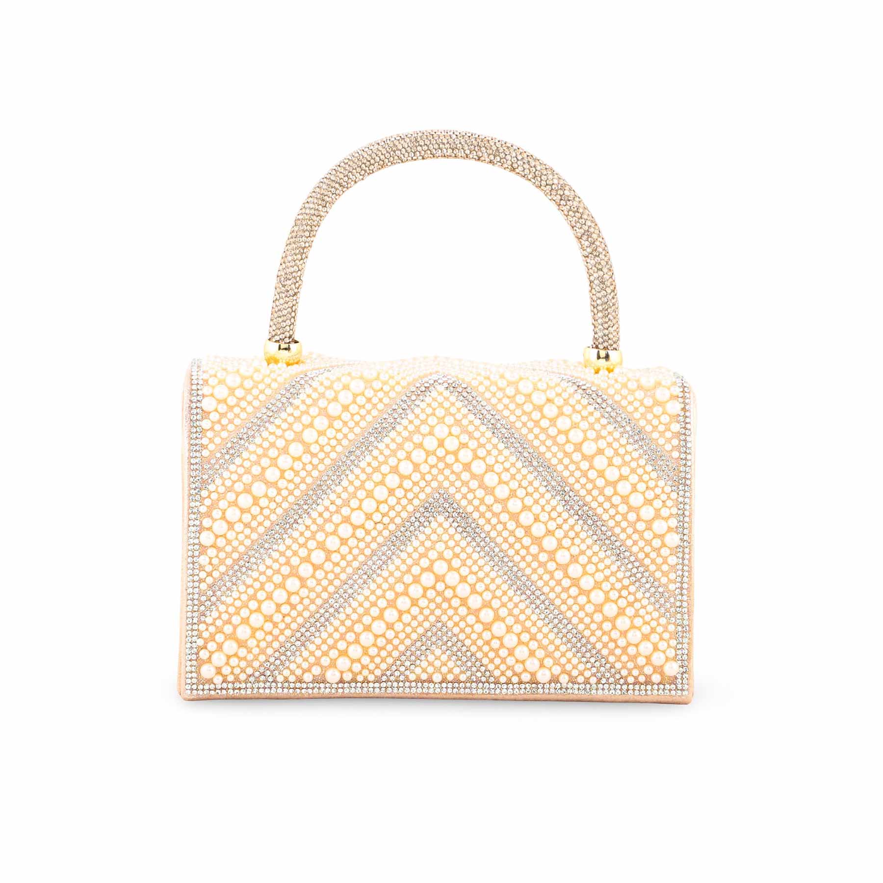 ChamPagne Bridal Clutch P24366 - Image 4
