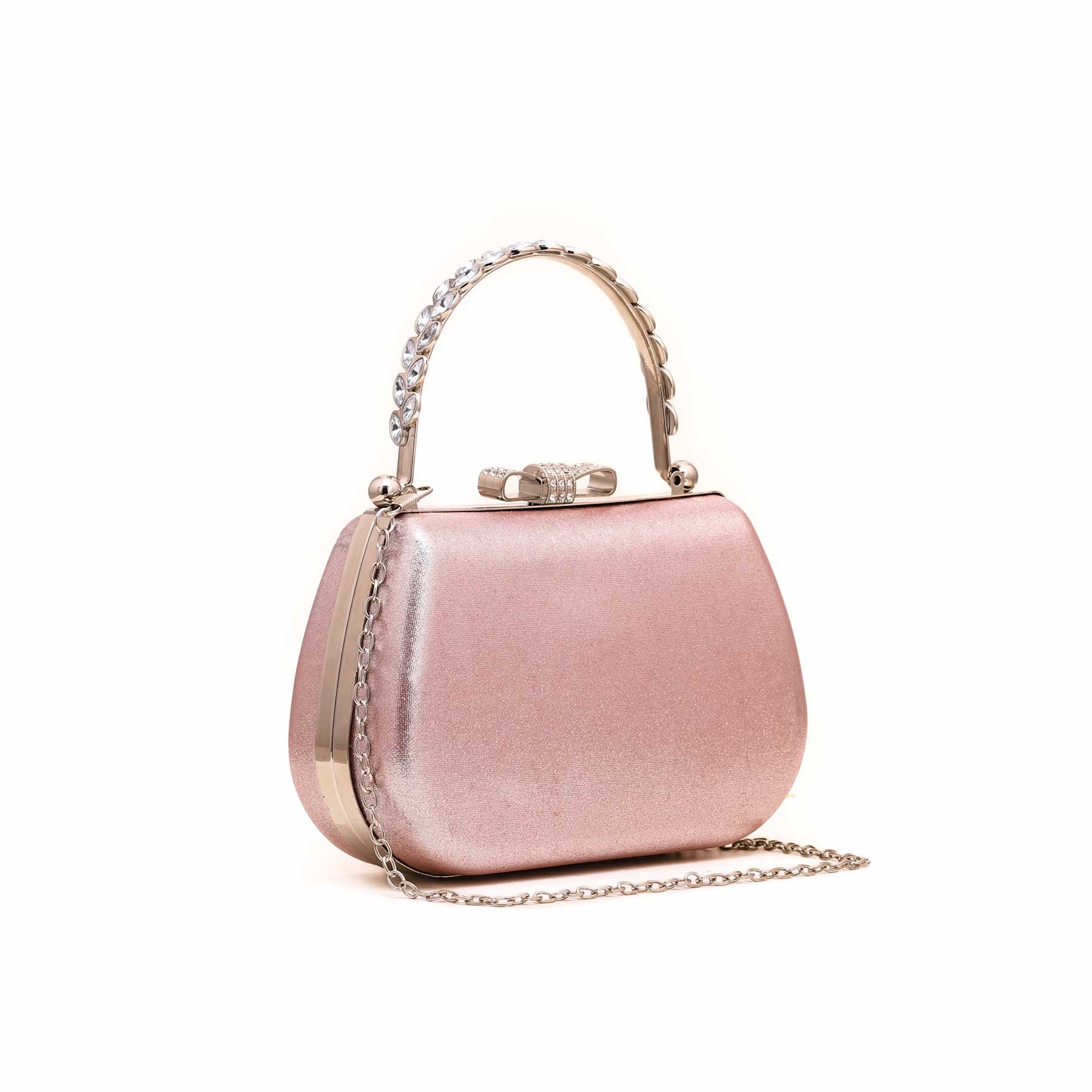 Champagne Fancy Clutch P15366 - Image 2