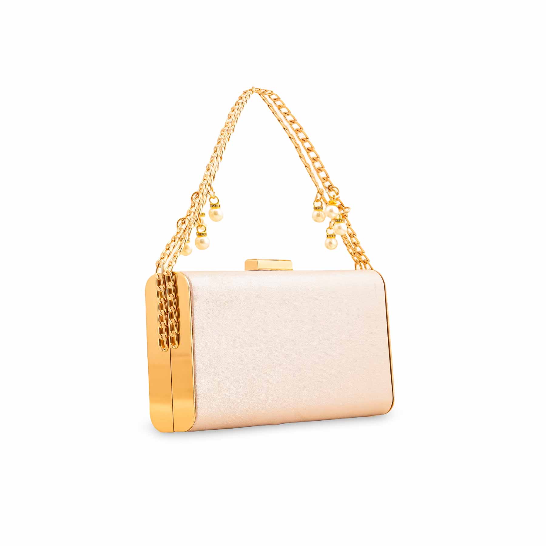 Champagne Fancy Clutch P15396 - Image 3