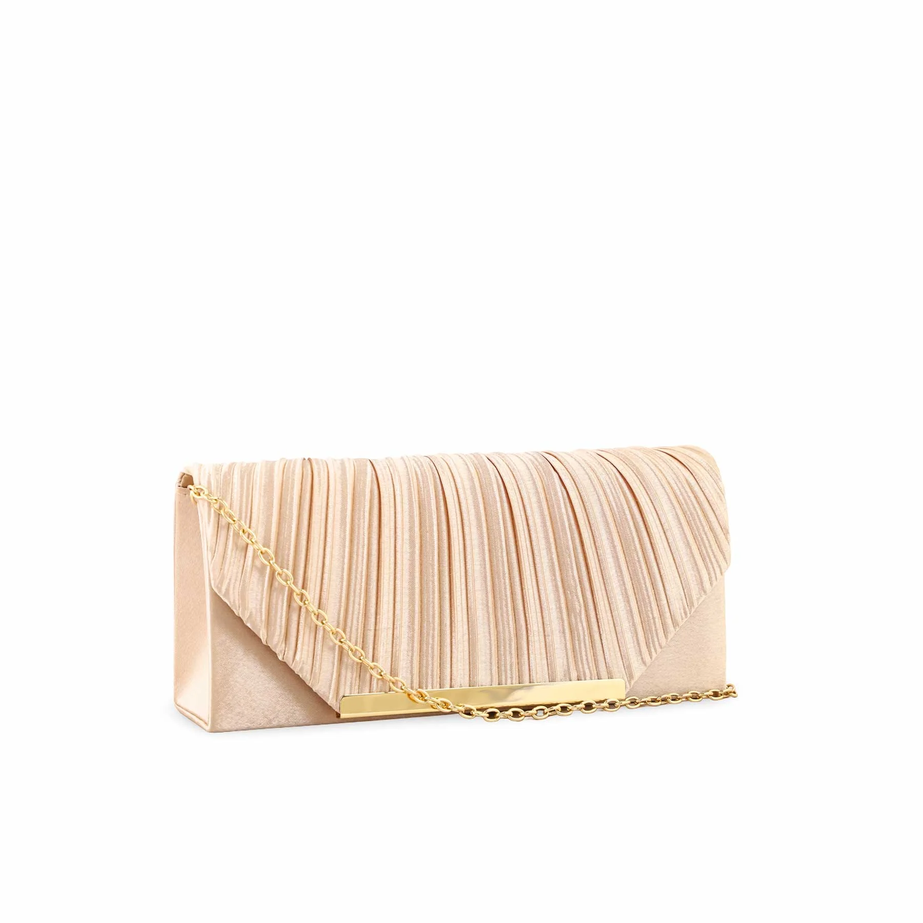 Champagne Fancy Clutch P24151 - Image 2