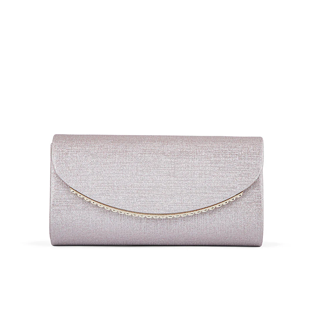 Champagne Fancy Clutch P24168 - Image 2