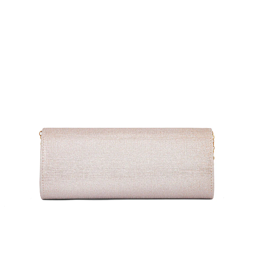 Champagne Fancy Clutch P24172 - Image 3