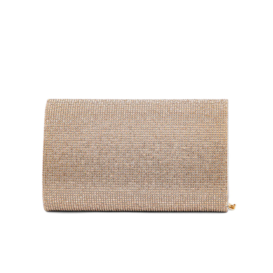 Golden Fancy Clutch P24327 - Image 3