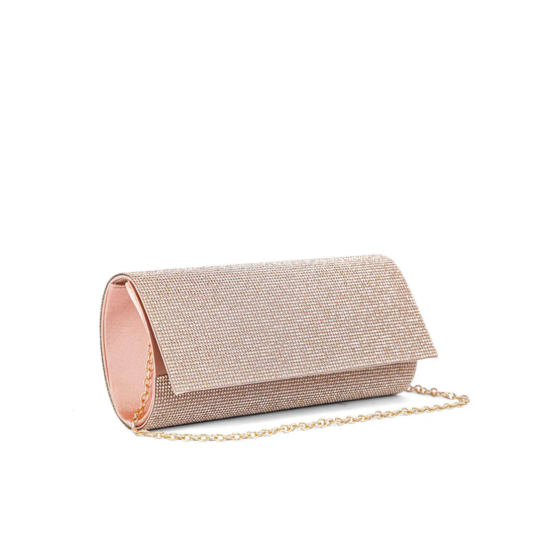 Champagne Fancy Clutch P24328 - Image 3