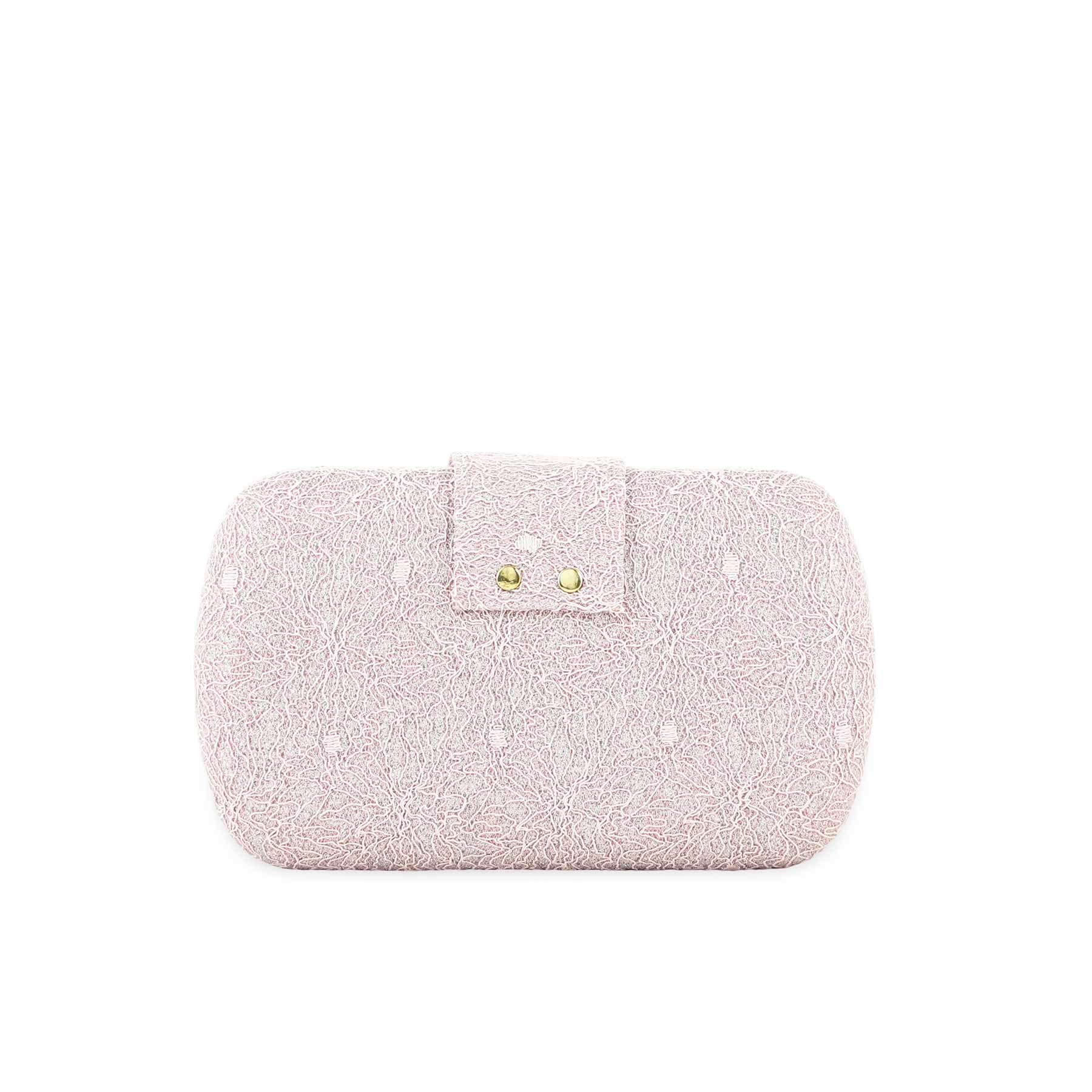 Champagne Fancy Clutch P24392 - Image 4