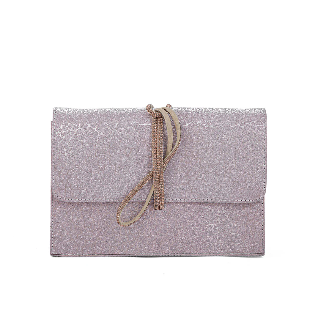 Champagne Fancy Shoulder Bag For Ladies P55626 - Image 2