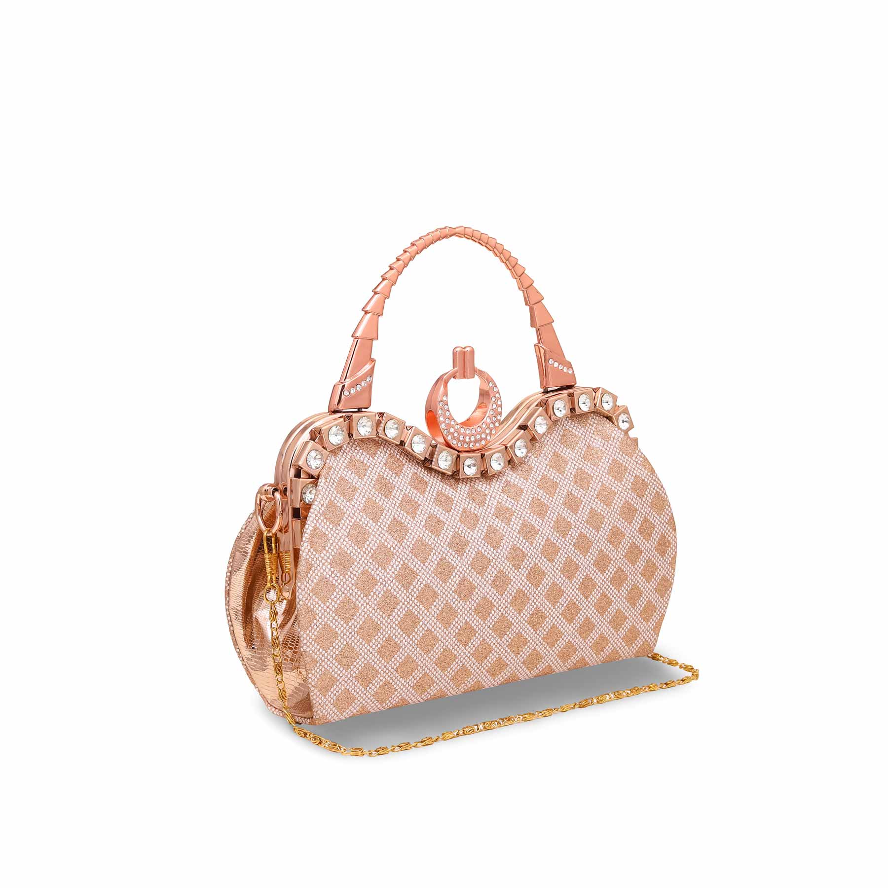 Champagne Formal Clutch P15545 - Image 2