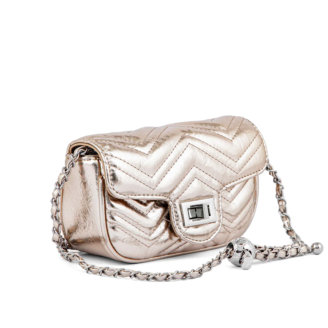 Champagne Formal Clutch P24119 - Image 3
