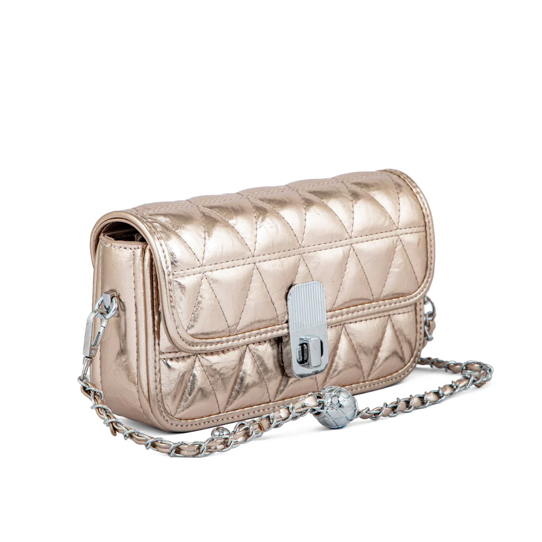 Champagne Formal Clutch P24121 - Image 3
