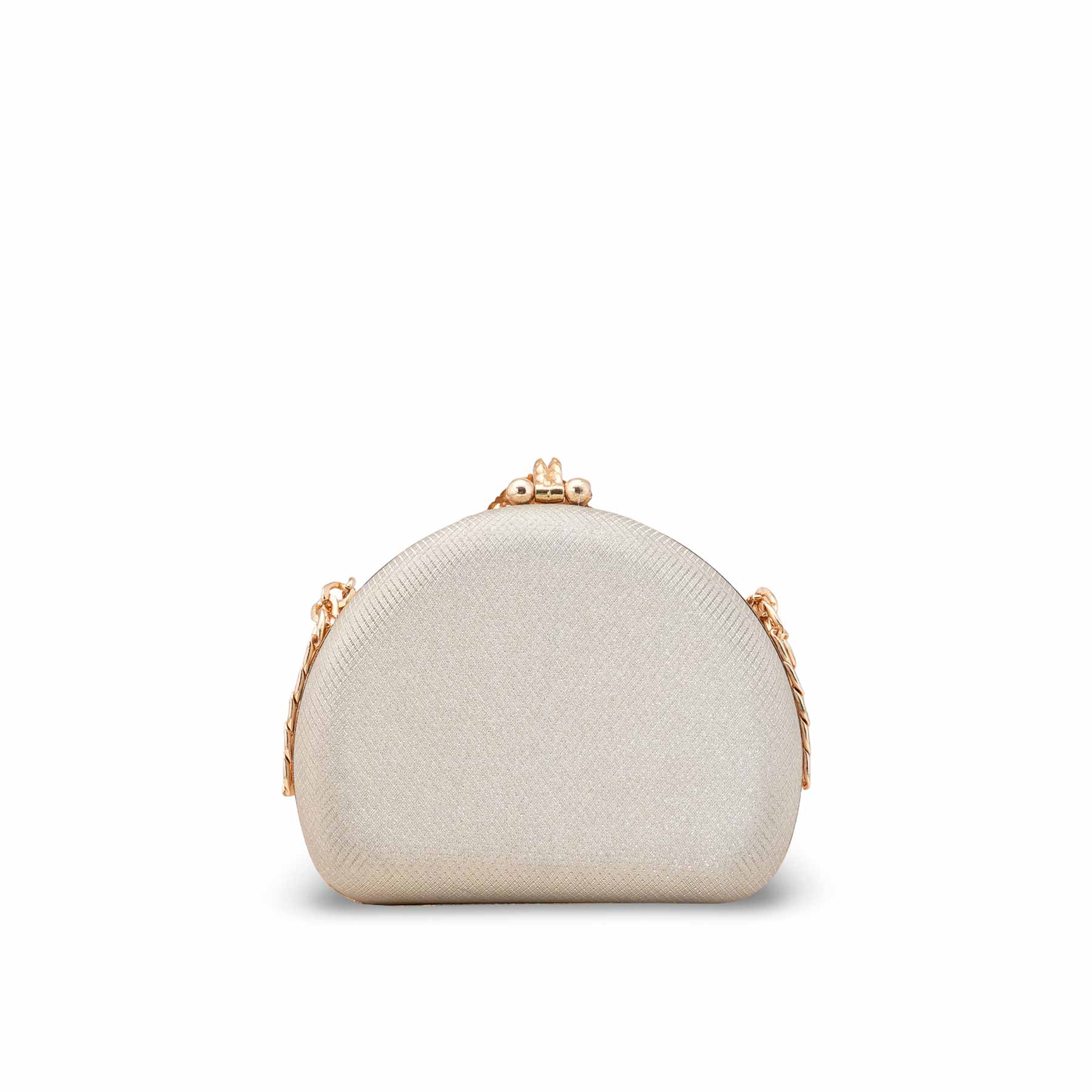 Champagne Women Fancy Clutch P15708 - Image 4