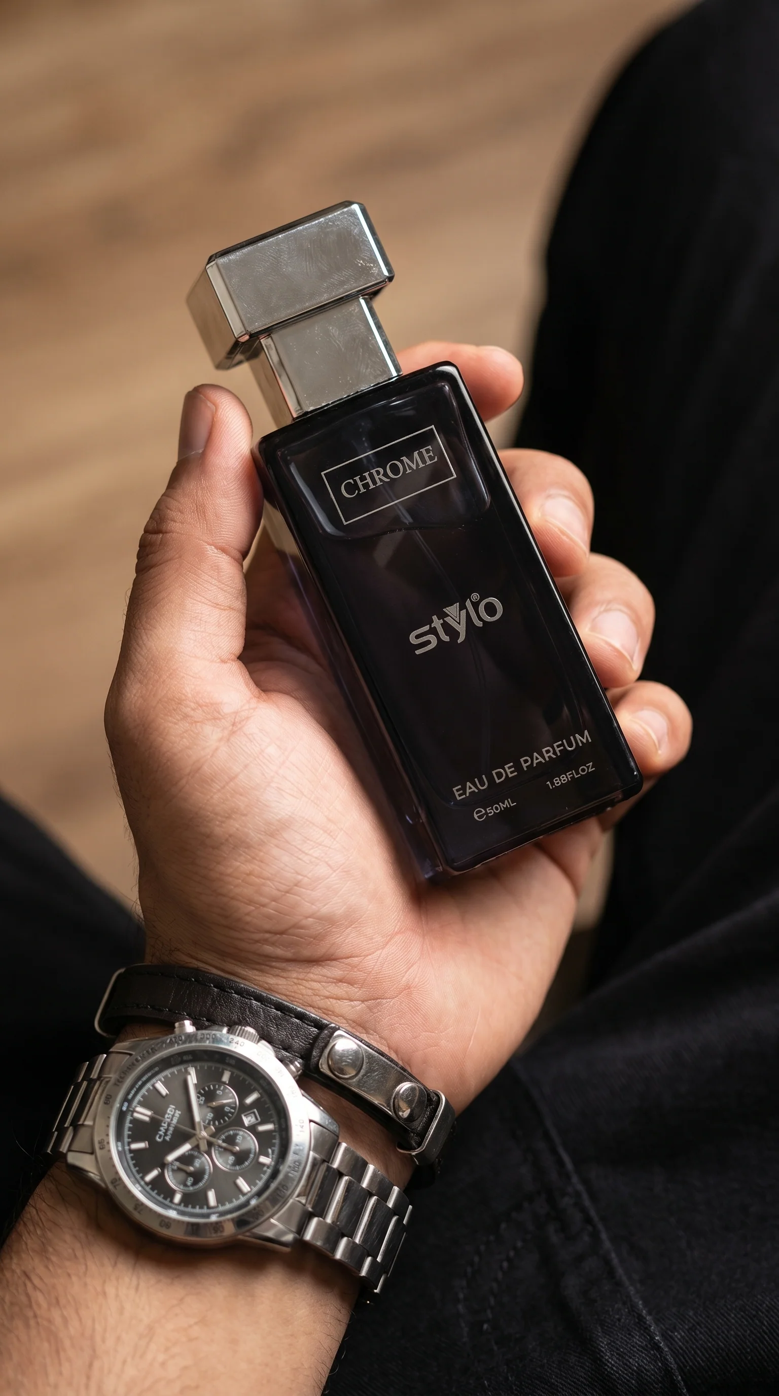 Chrome Perfume For Men PR1165 - Image 2