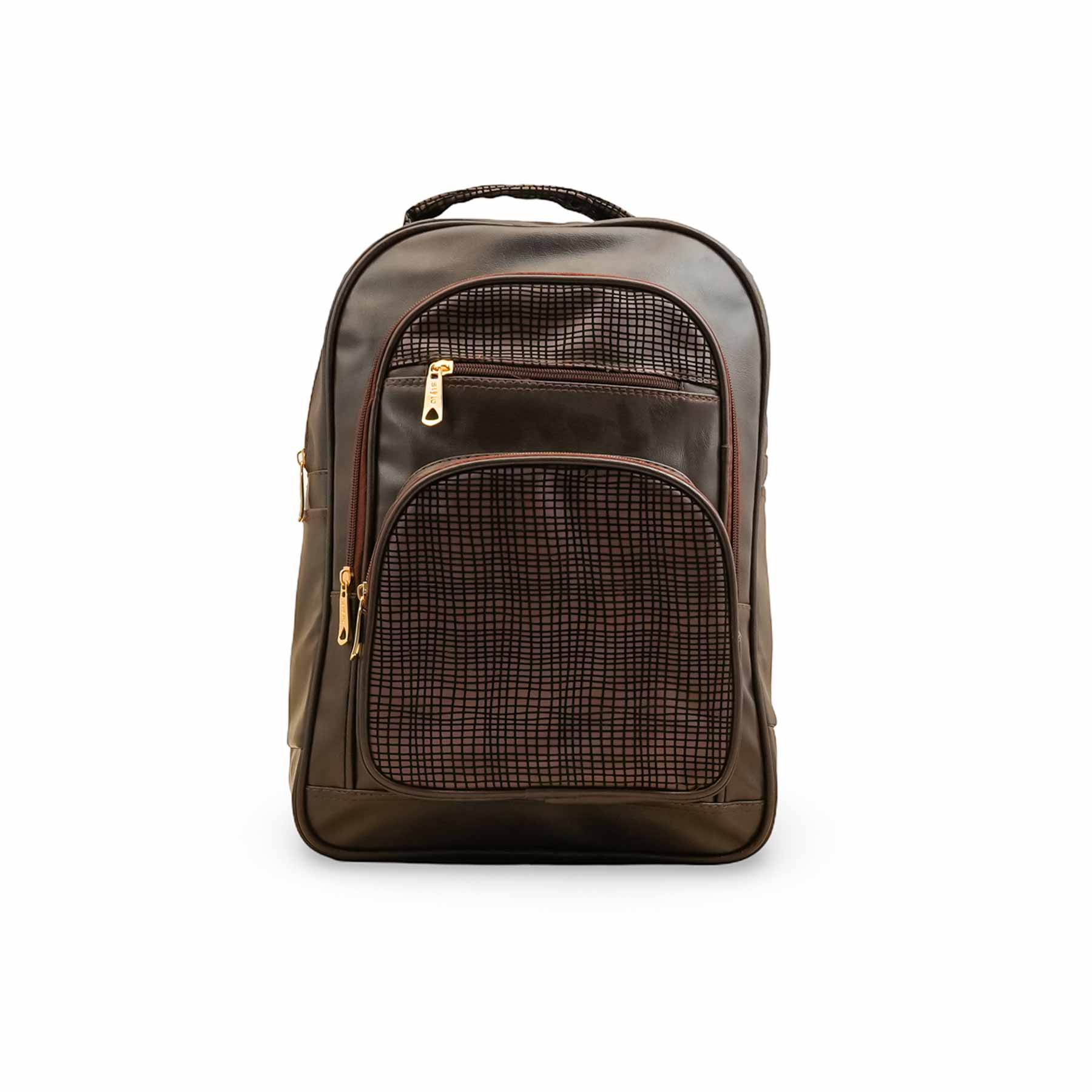 Coffee Casual Backpack For Women P56273 - Image 2