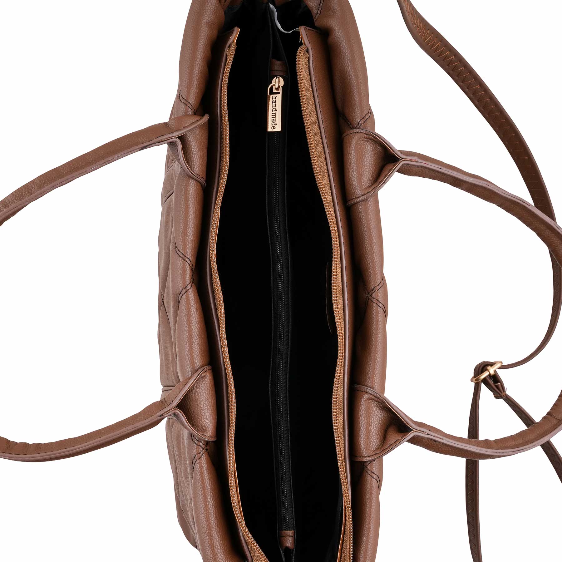 Coffee Casual Shoulder Bag For Women P55874 - Image 5