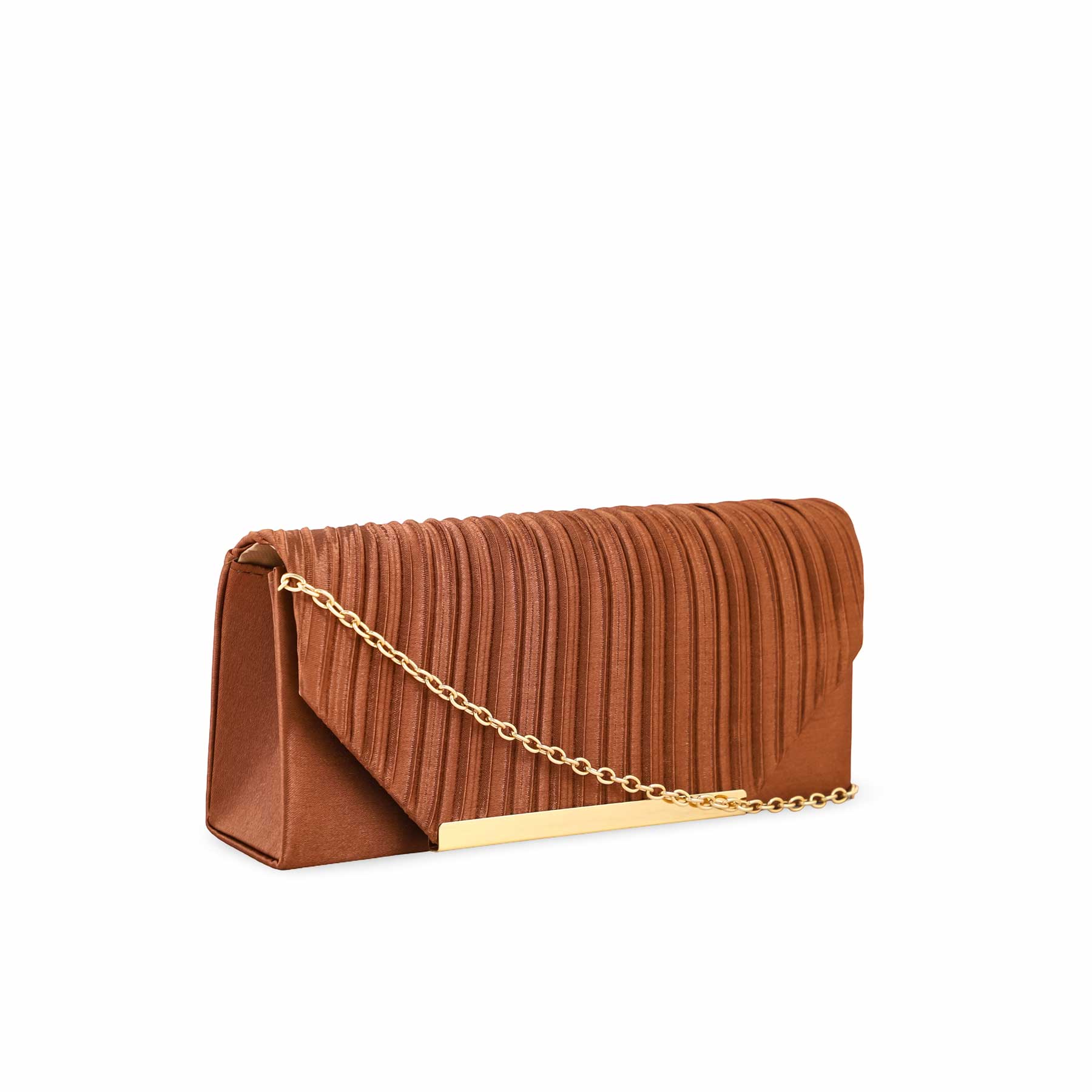Coffee Fancy Clutch P24151 - Image 3