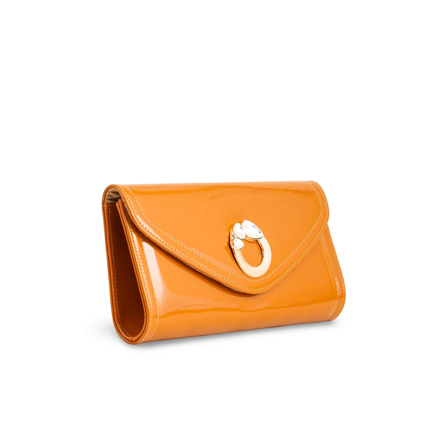Coffee Formal Clutch For ladies P24211 - Image 3