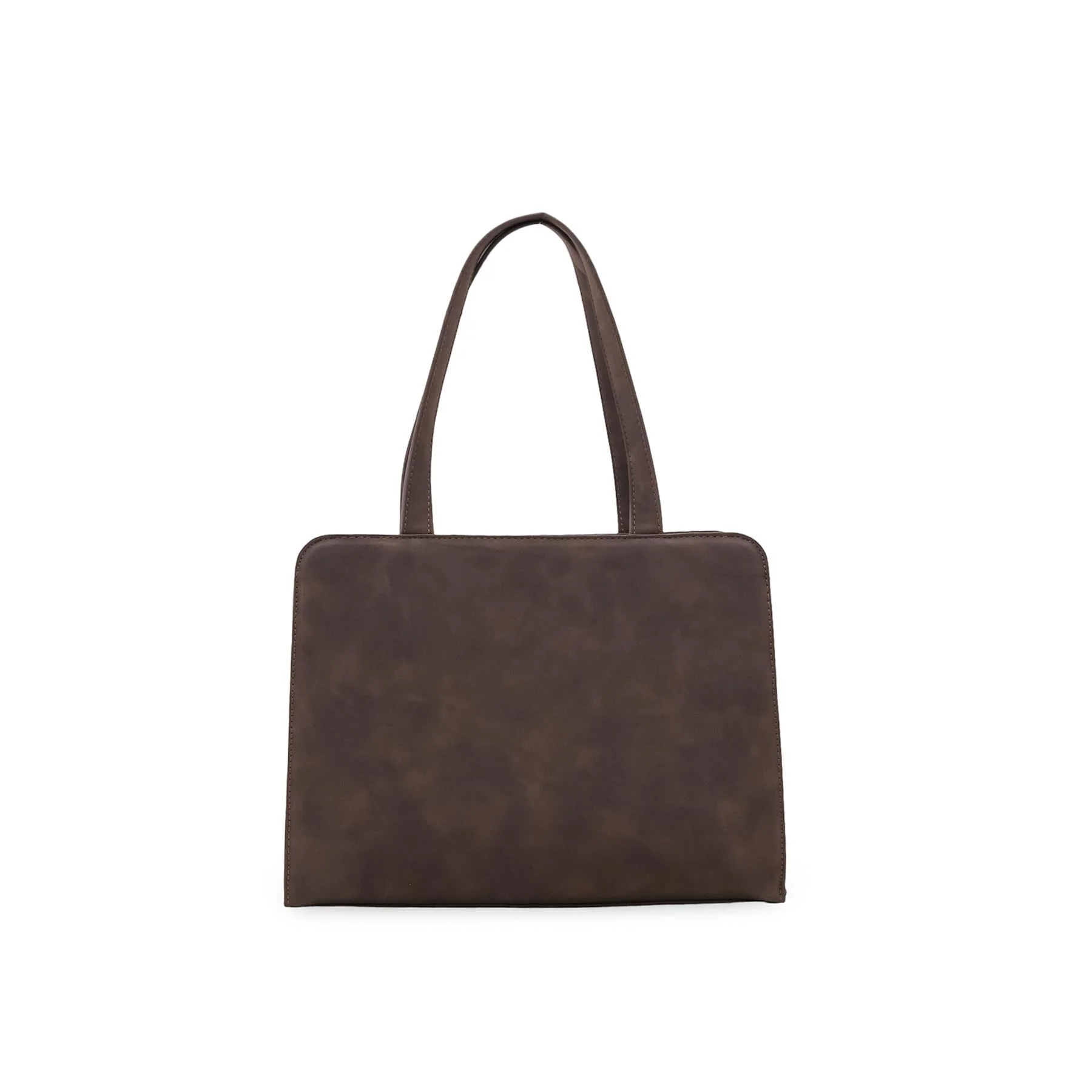 Coffee Formal Hand Bag For Women P55870 - Image 2