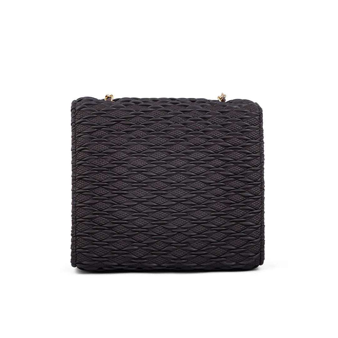 Coffee Formal Shoulder Bag P55621 - Image 3