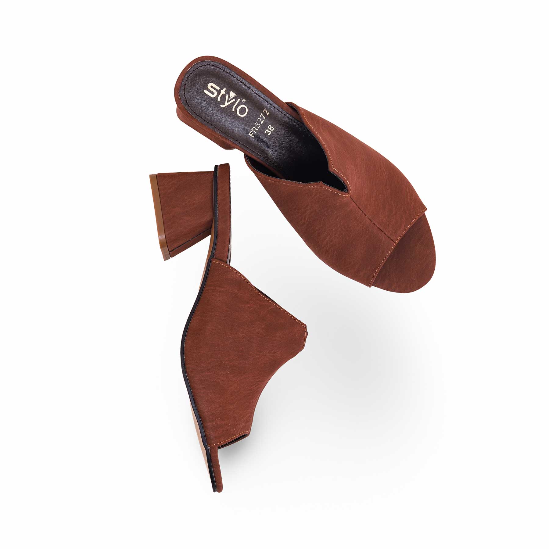 Coffee Formal Slipper FR8272 - Image 5