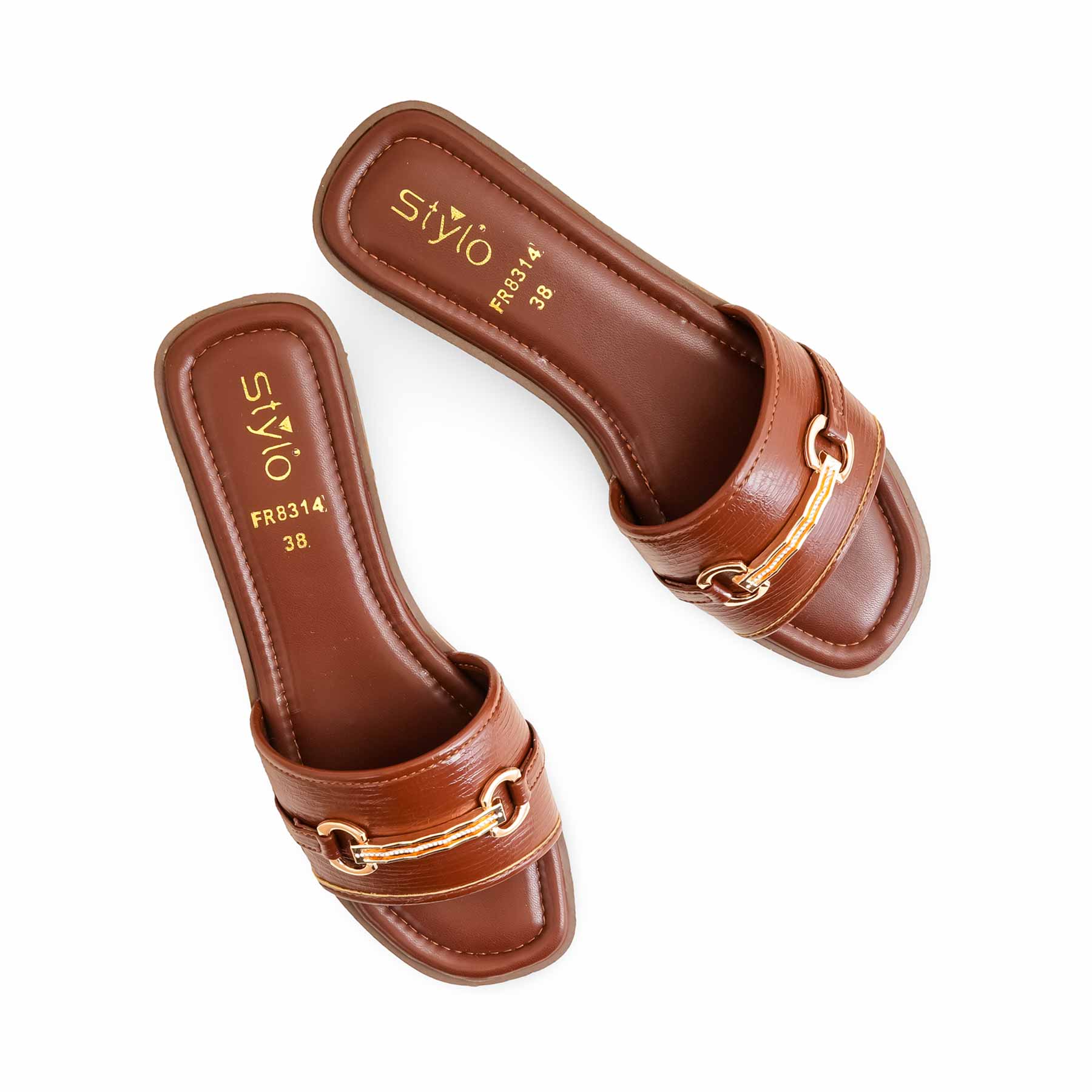 Coffee Formal Women Slipper FR8314 - Image 5