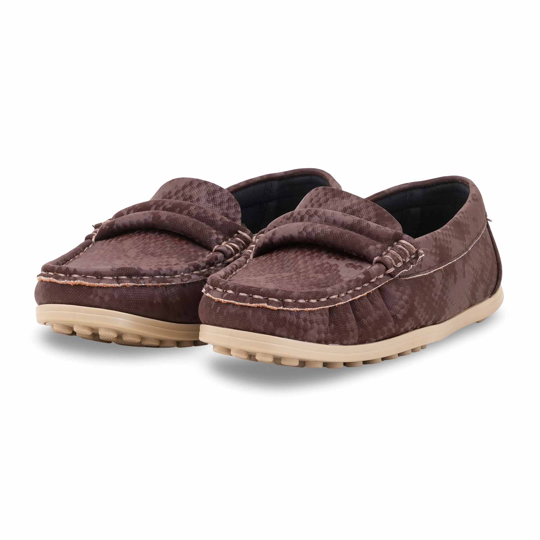Coffee Moccasin For Ladies WN4553 - Image 3