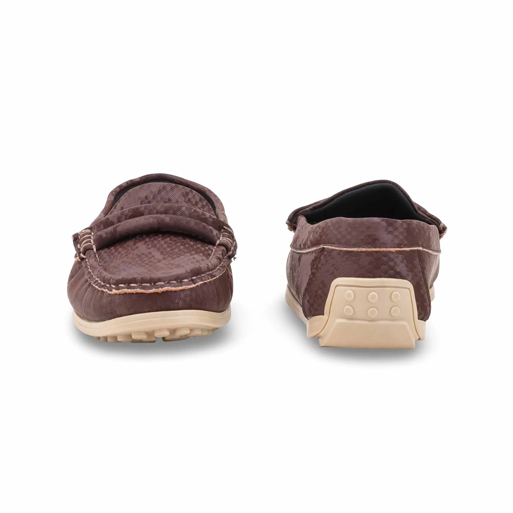 Coffee Moccasin For Ladies WN4553 - Image 4