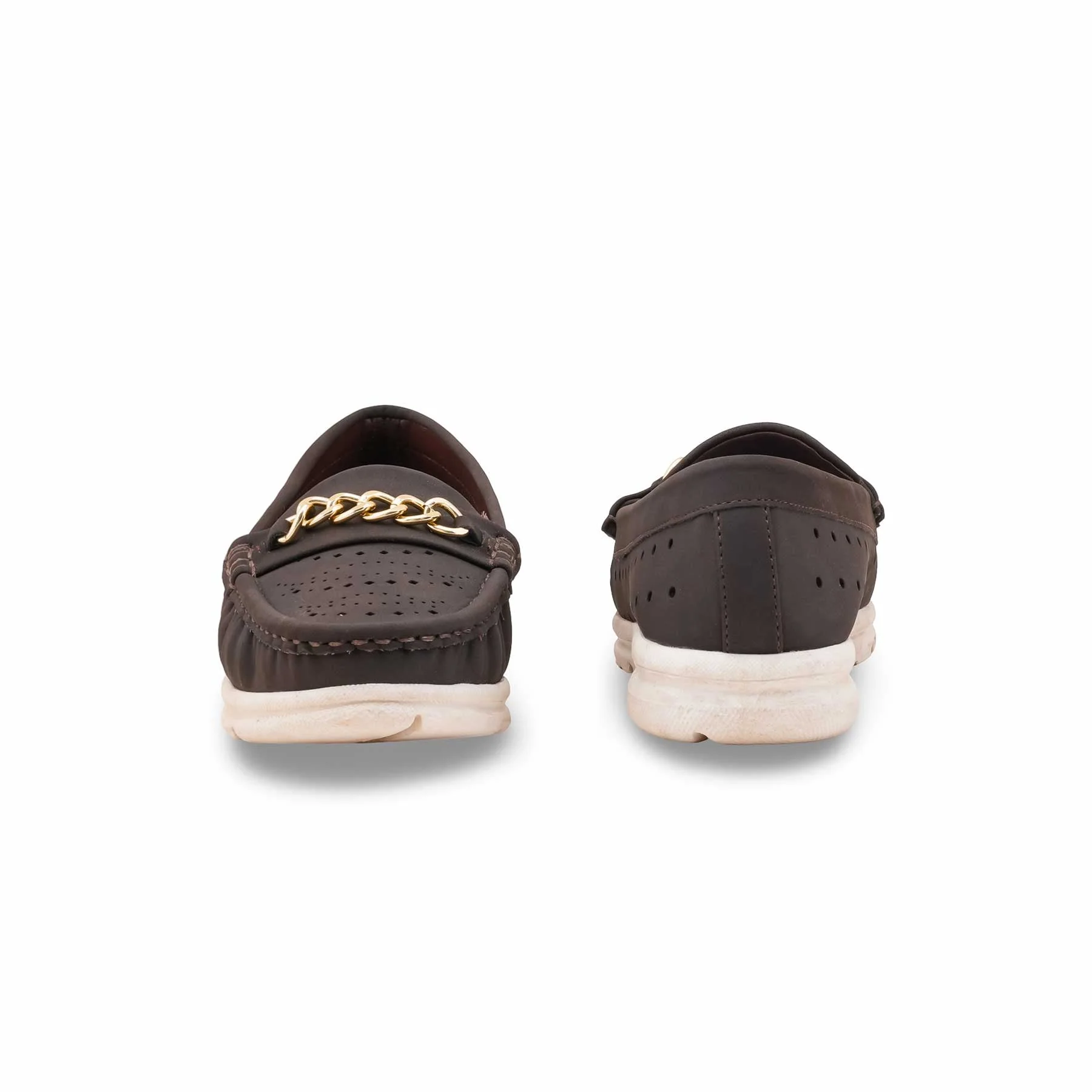 Coffee Moccasin For Women WNS006 - Image 4