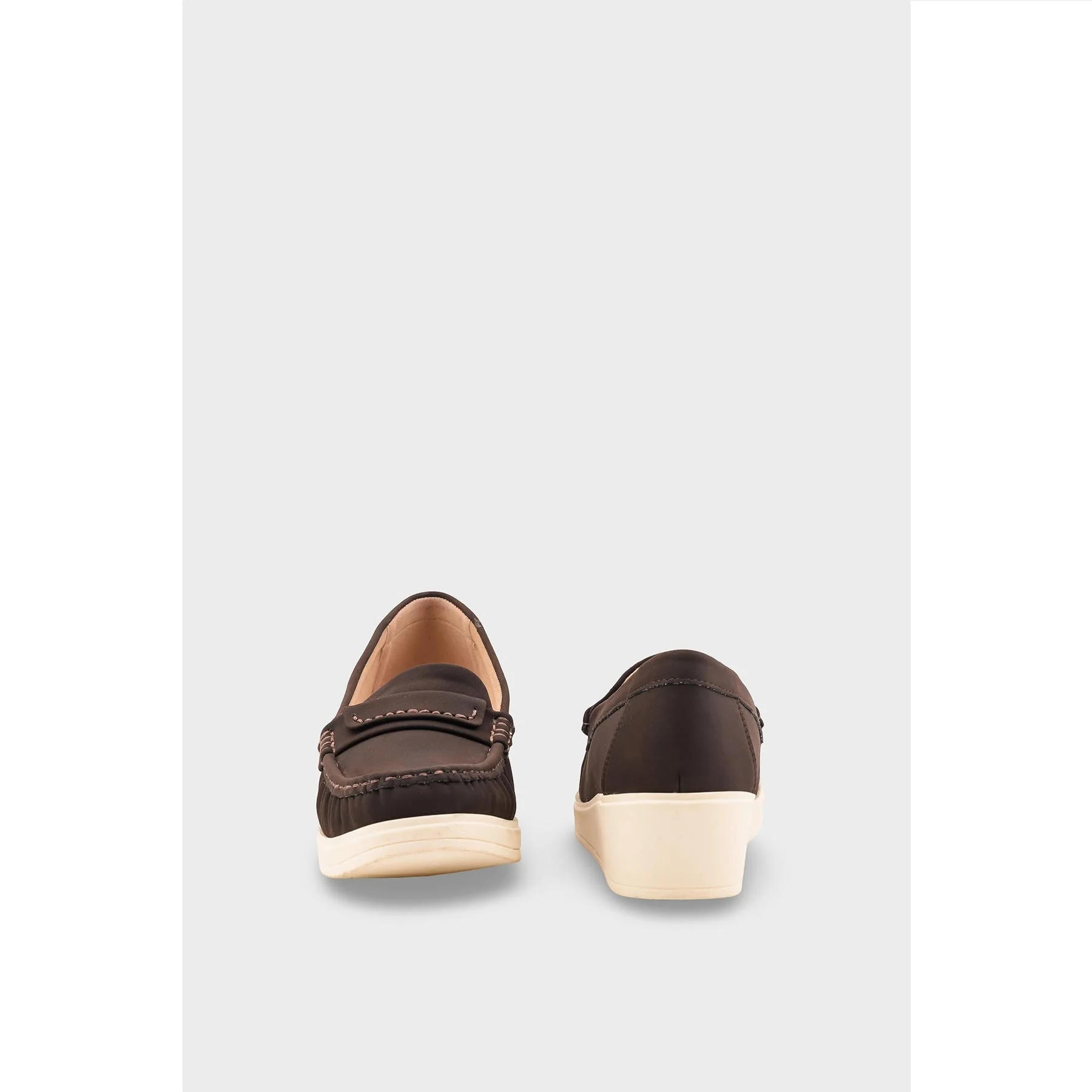Coffee Women Casual Moccasin -WS002541 - Image 4