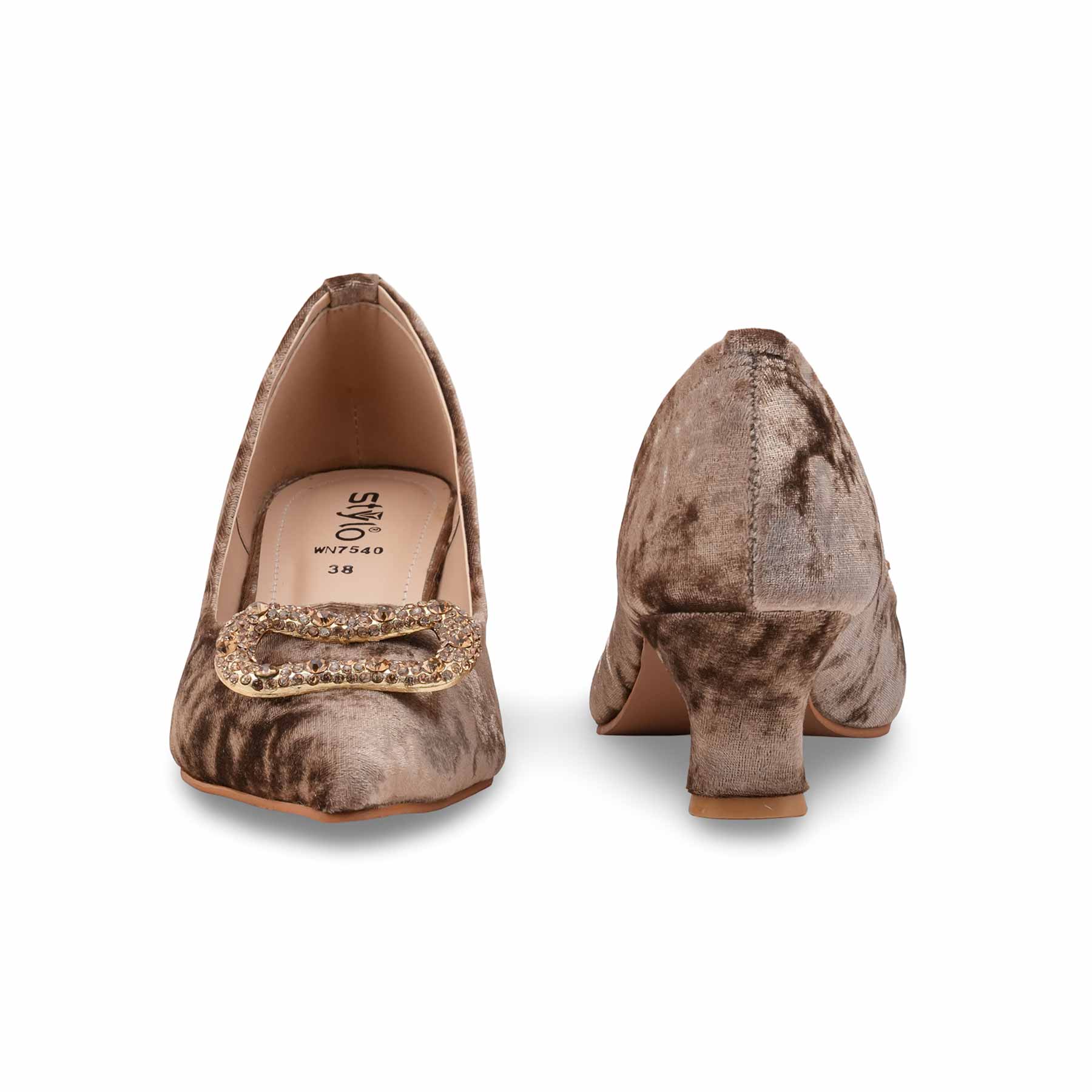 Copper Court Shoes For Women WN7540 - Image 5