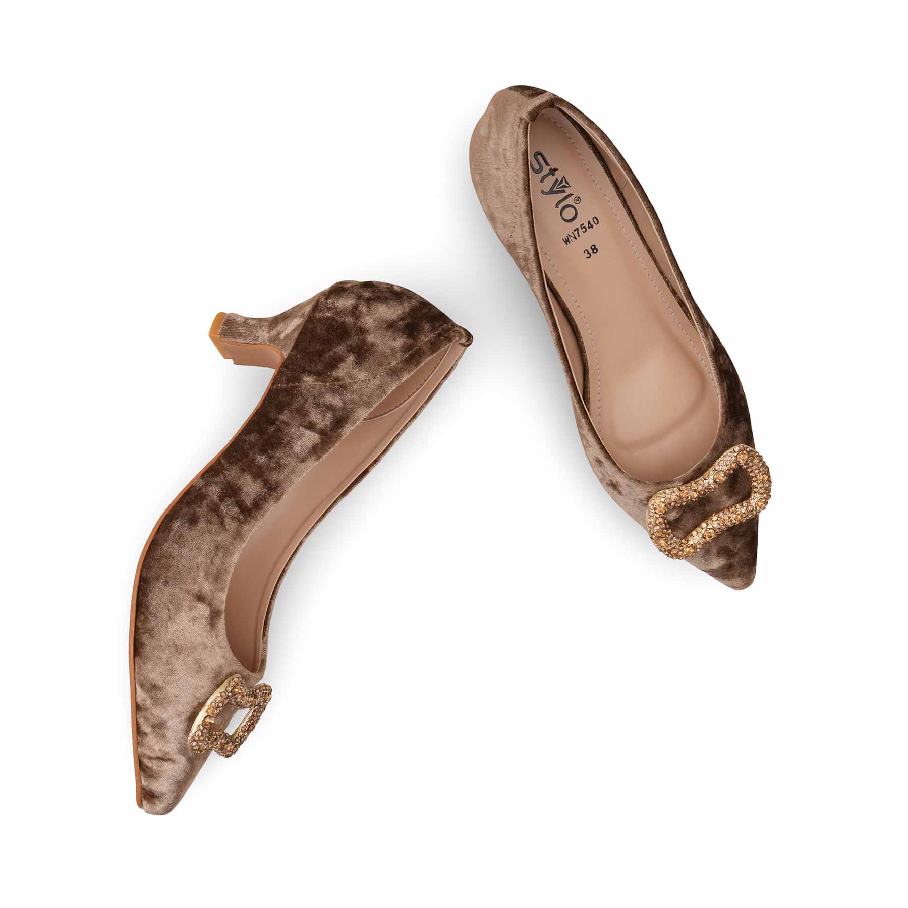 Copper Court Shoes For Women WN7540 - Image 6
