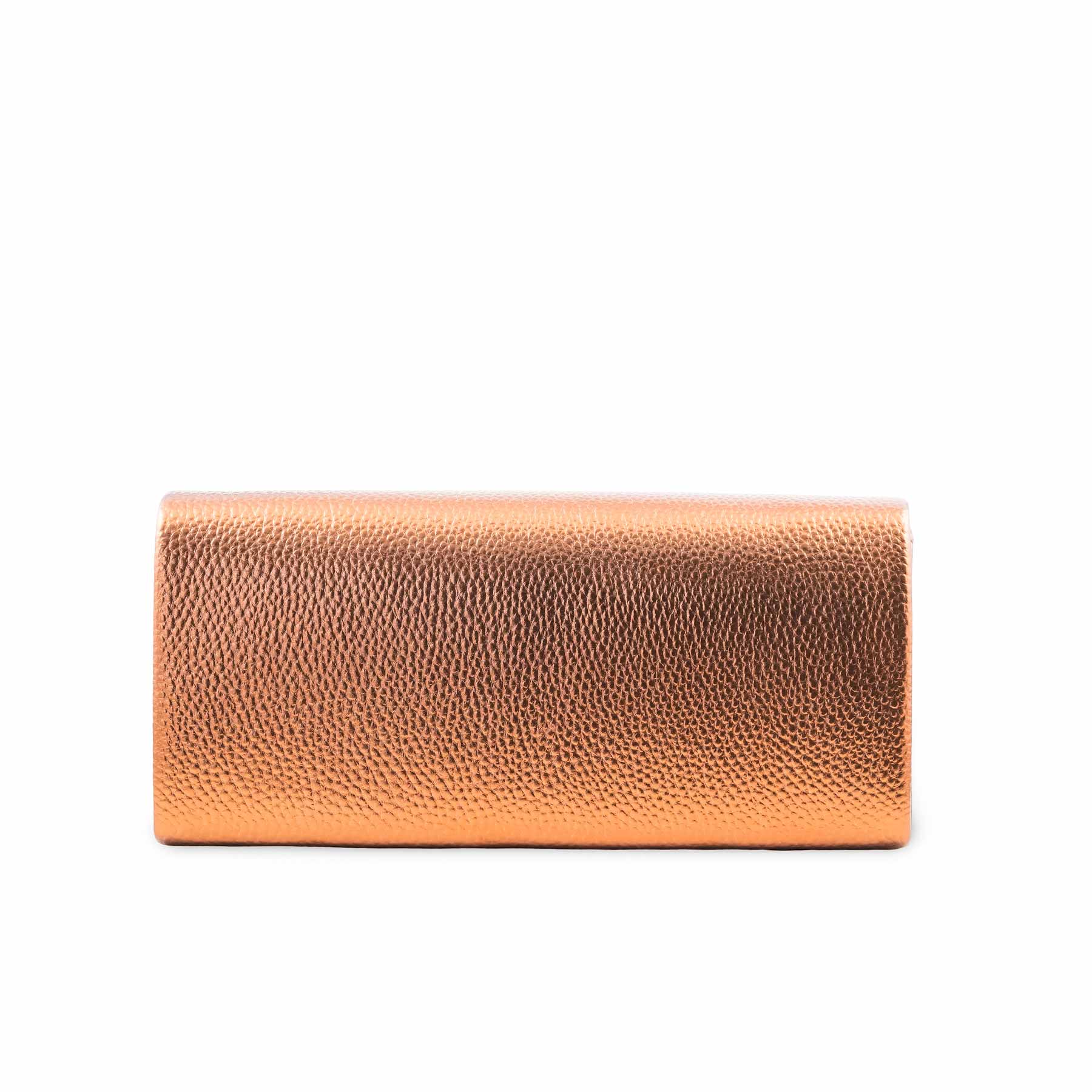 Copper Formal Clutch For Women P24416 - Image 4