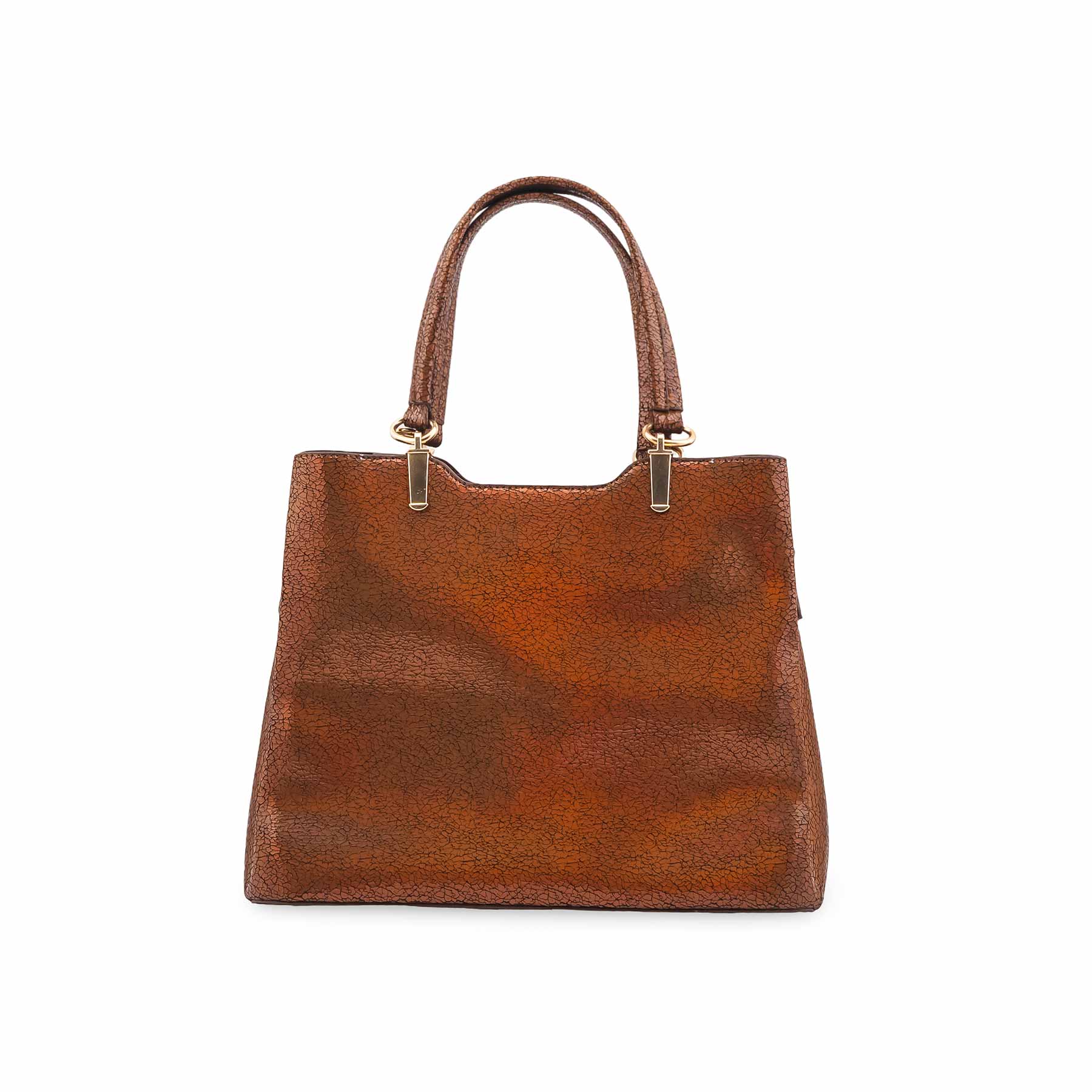 Copper Formal Hand Bag For Ladies P55845 - Image 4