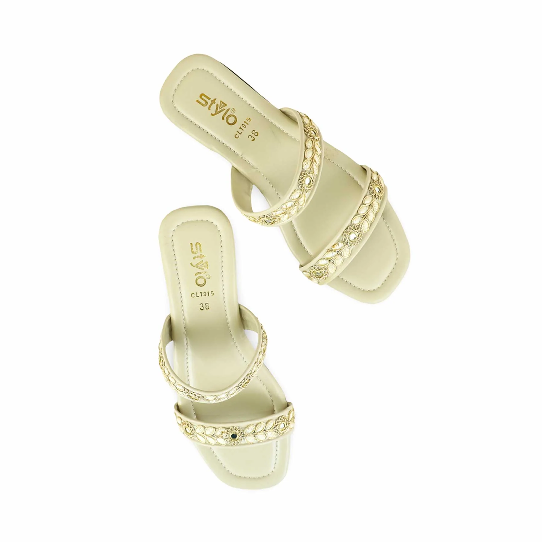 Cream Casual Slipper For Women CL1915 - Image 5