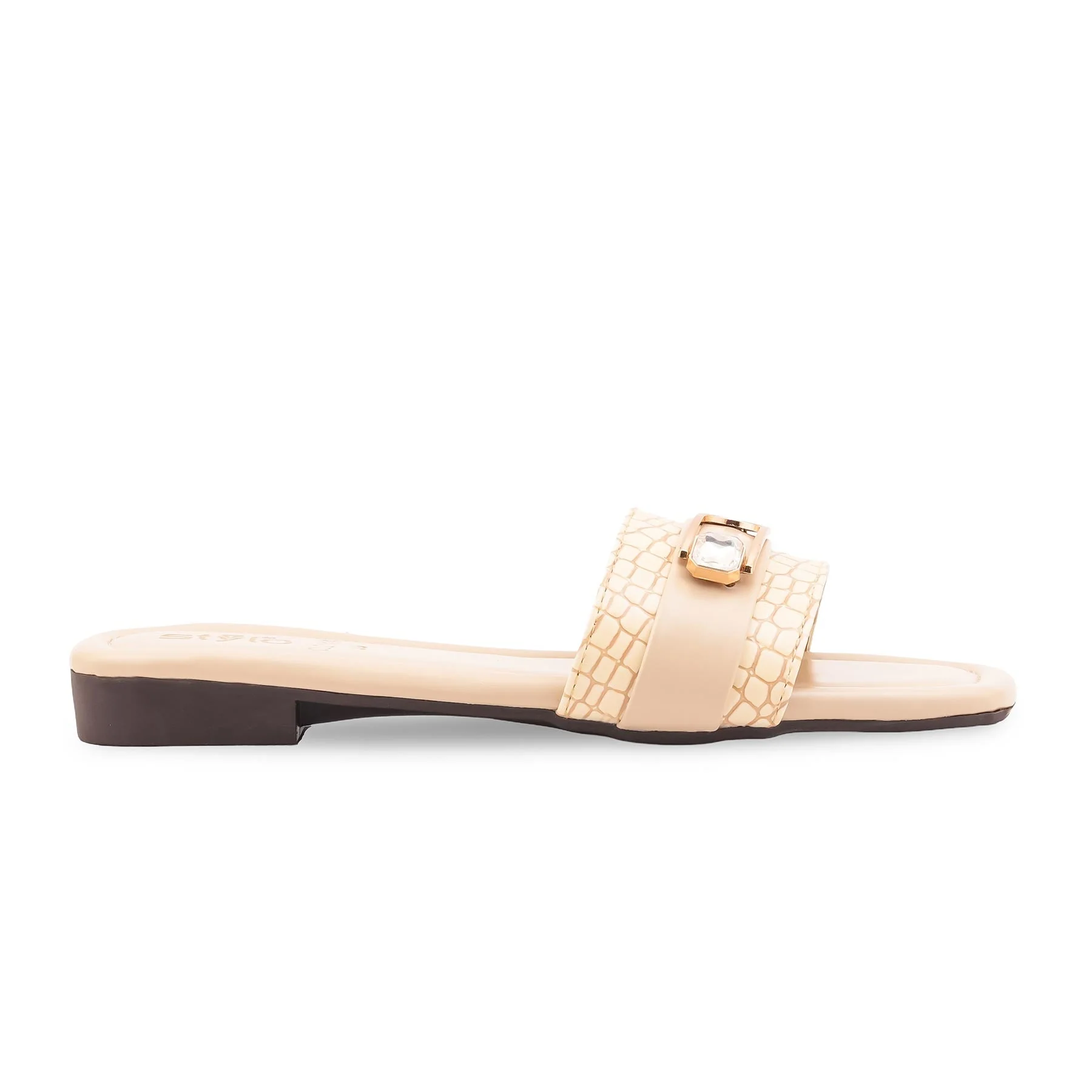 Cream Casual Slipper For Women CL2144 - Image 2