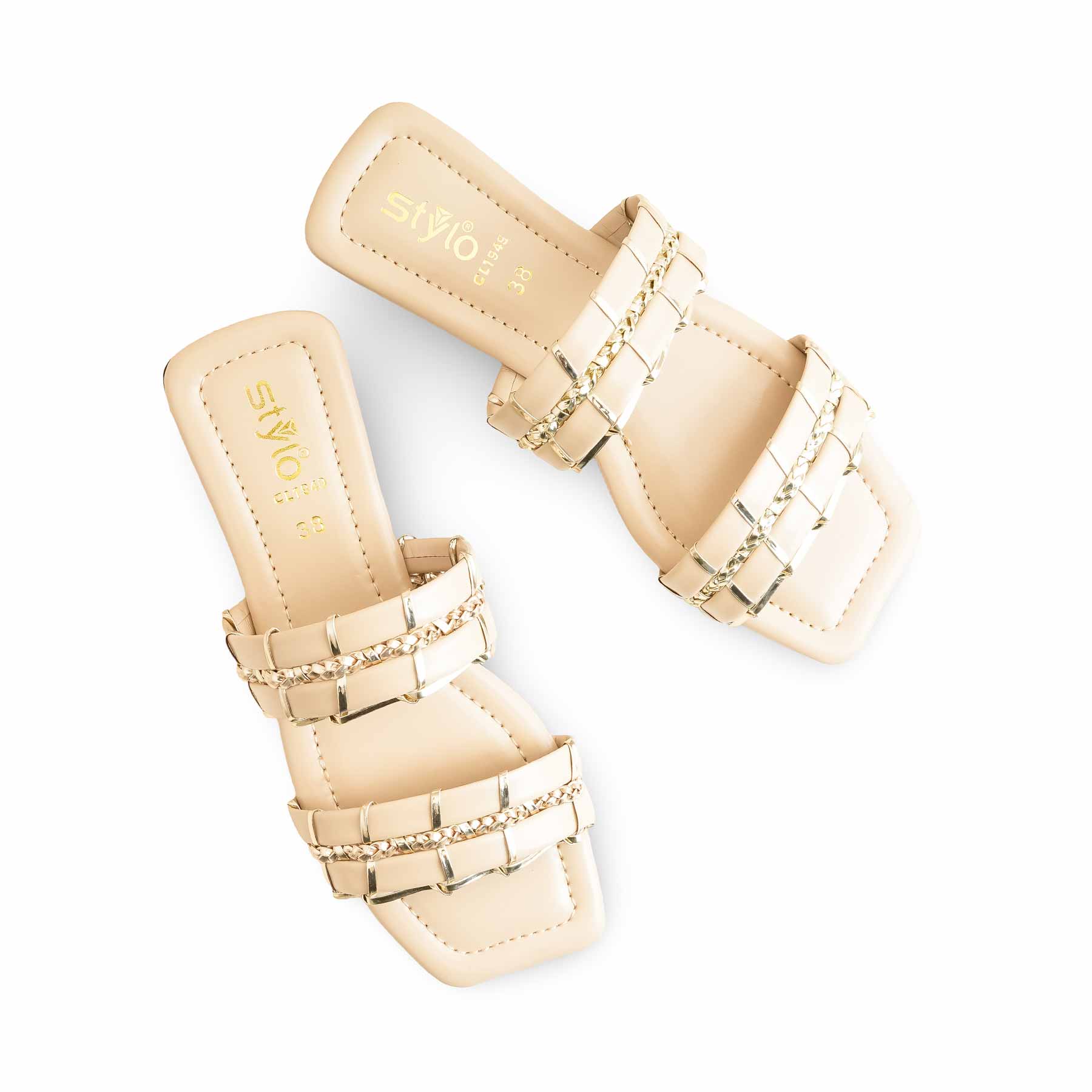 Cream Casual Women Slipper CL1949 - Image 5