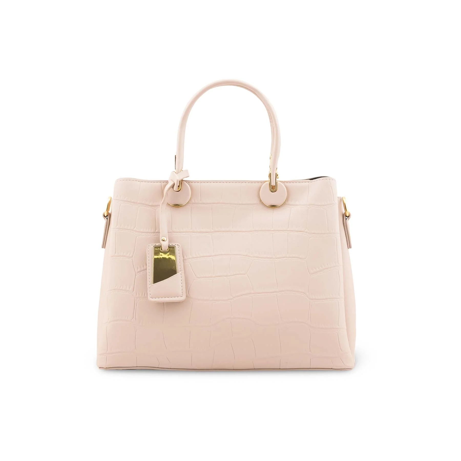 Cream Formal Hand Bag For Women P36447 - Image 2