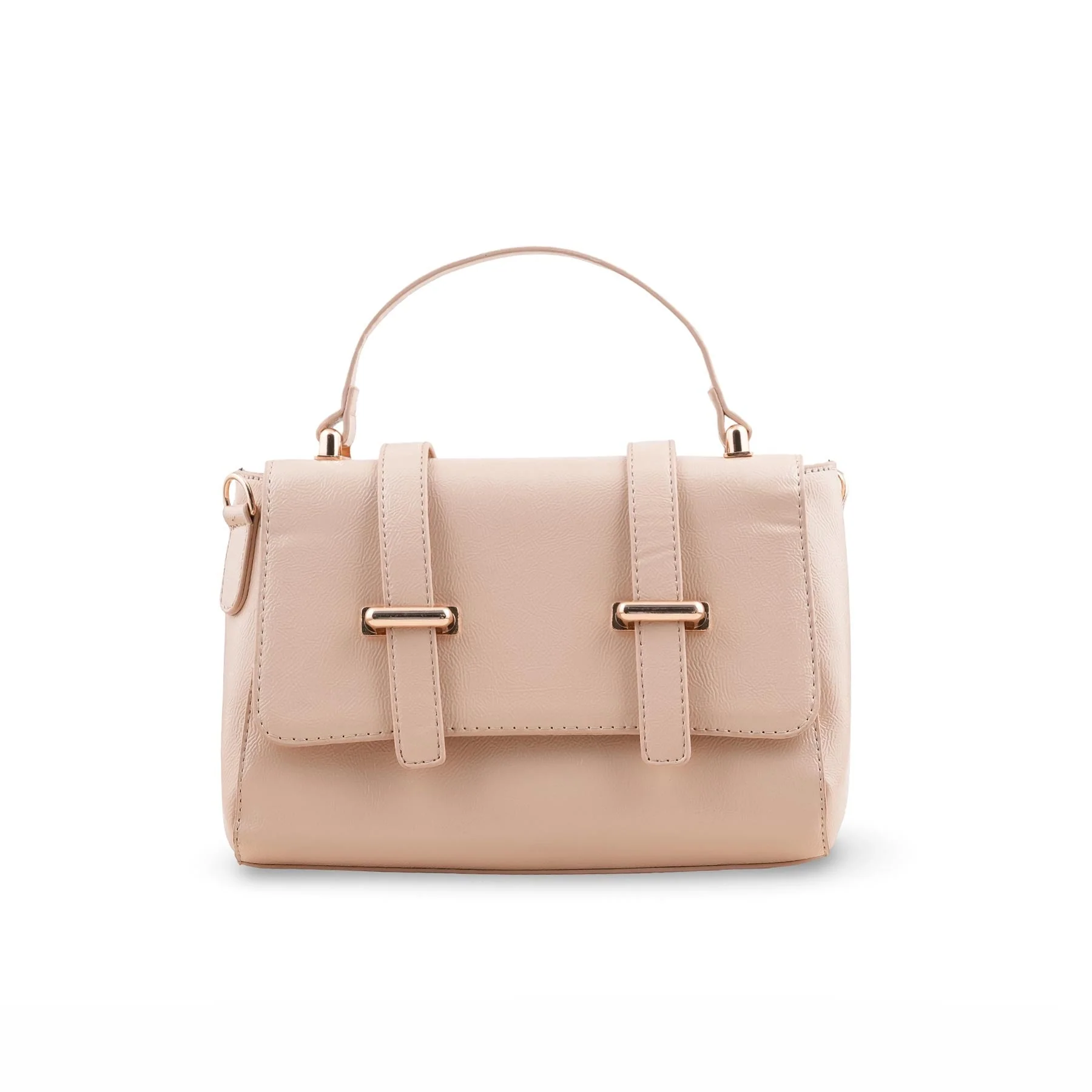 Cream Formal Hand Bag For Women P55893 - Image 2