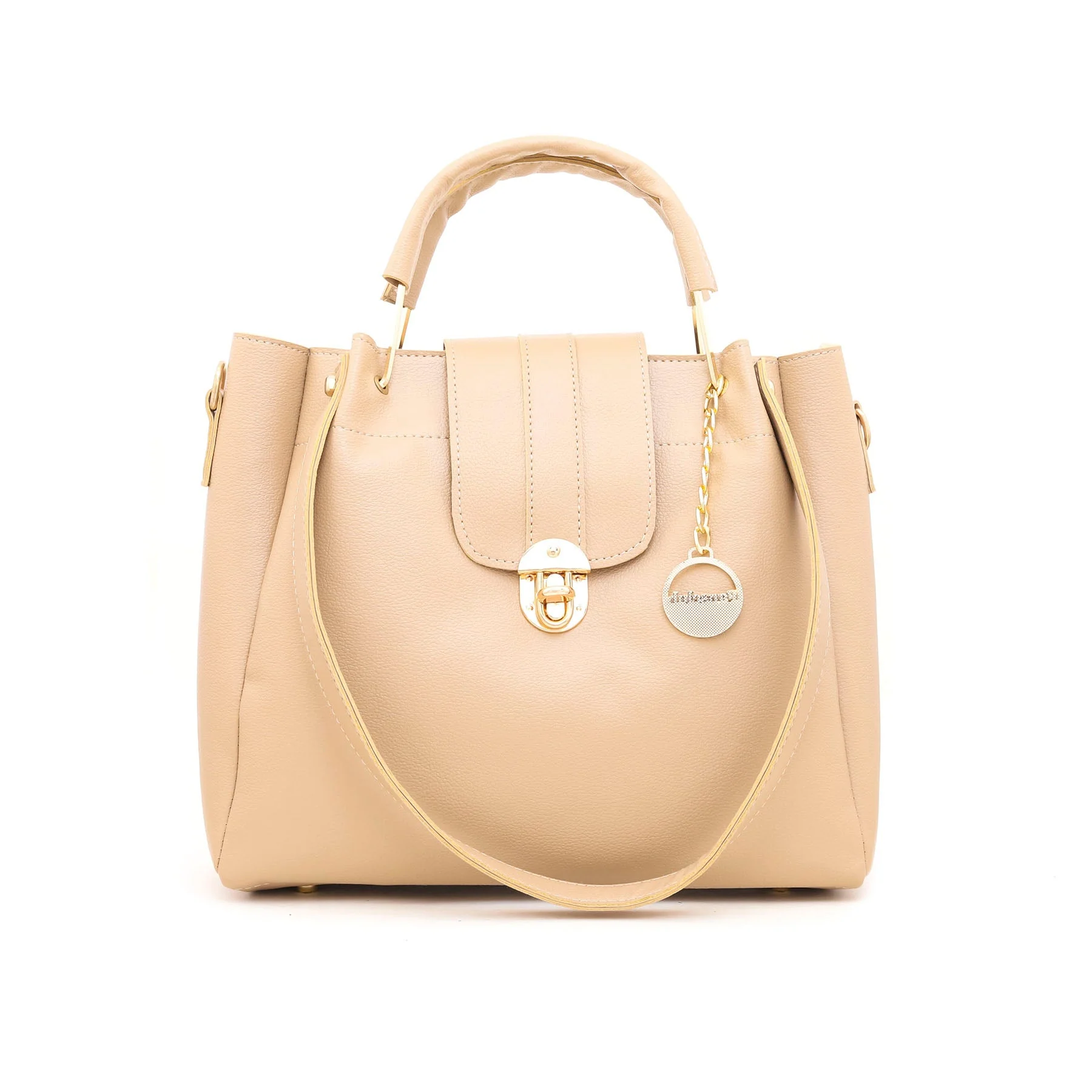 Cream Formal Hand Bag P55296 - Image 2