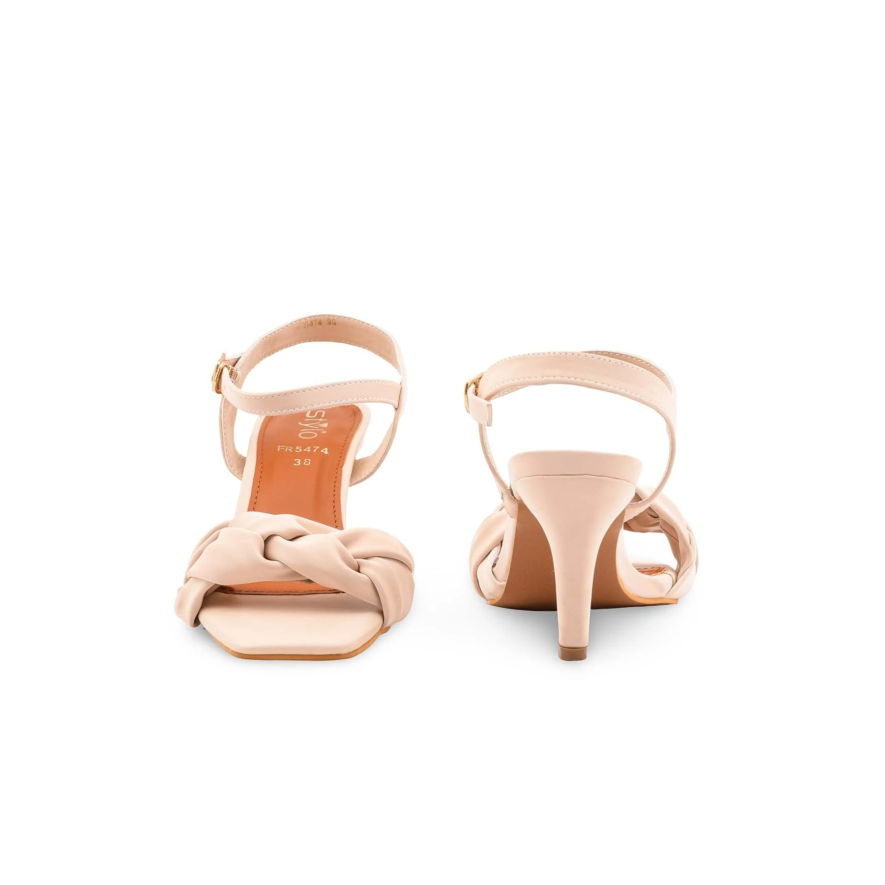 Cream Formal Sandal For Women FR5474 - Image 4