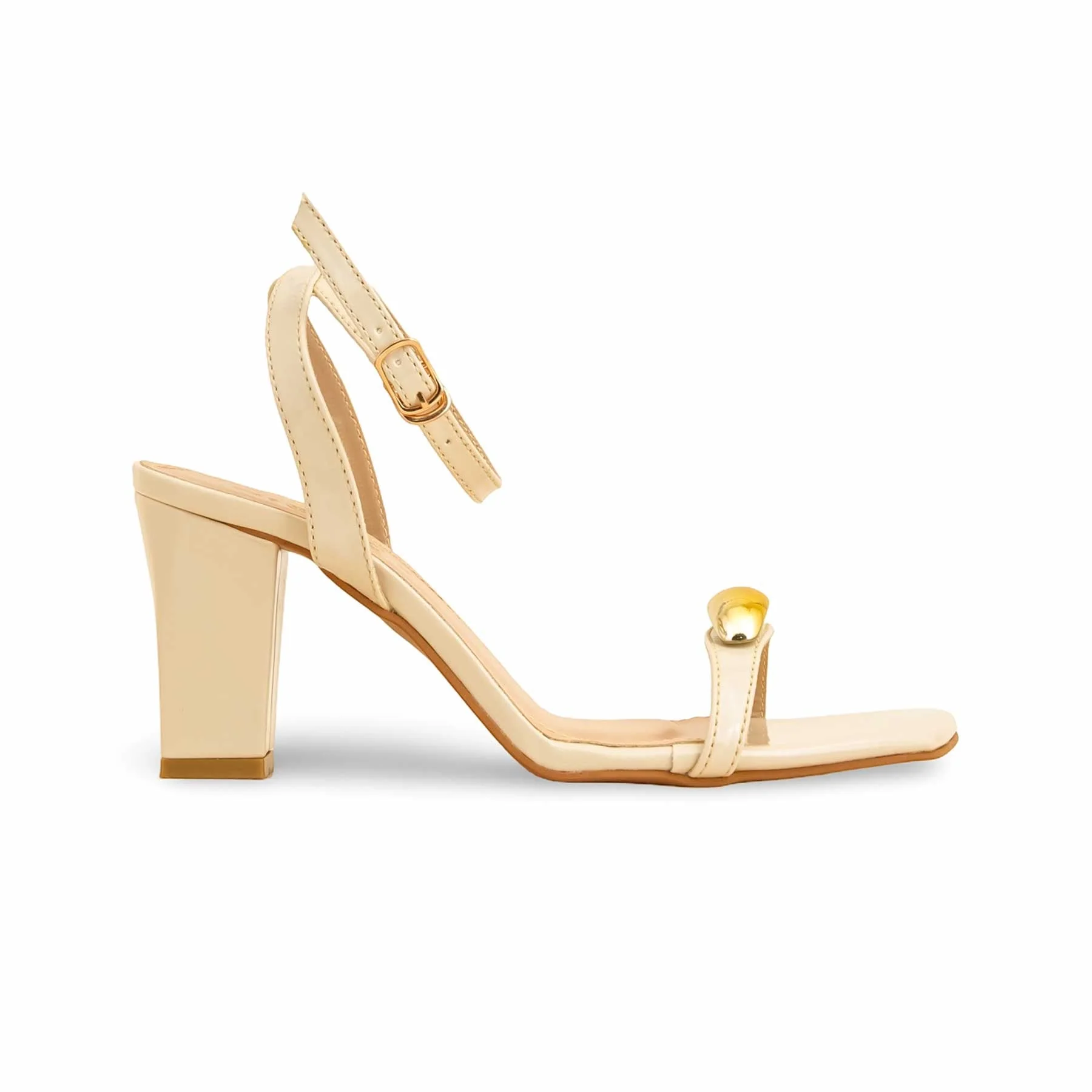 Cream Formal Sandal FR5432 - Image 2