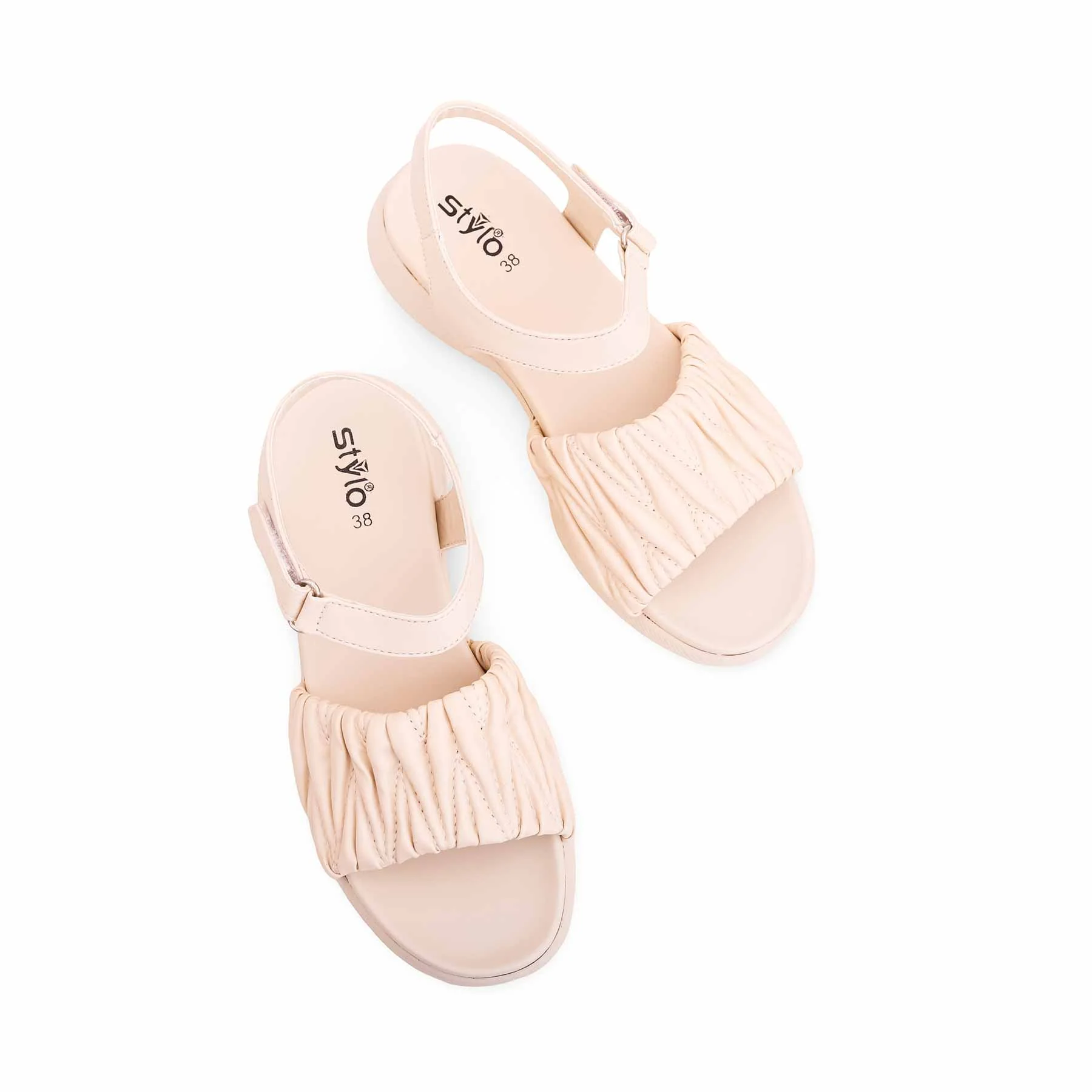 Cream Formal Sandal PU0295 - Image 4
