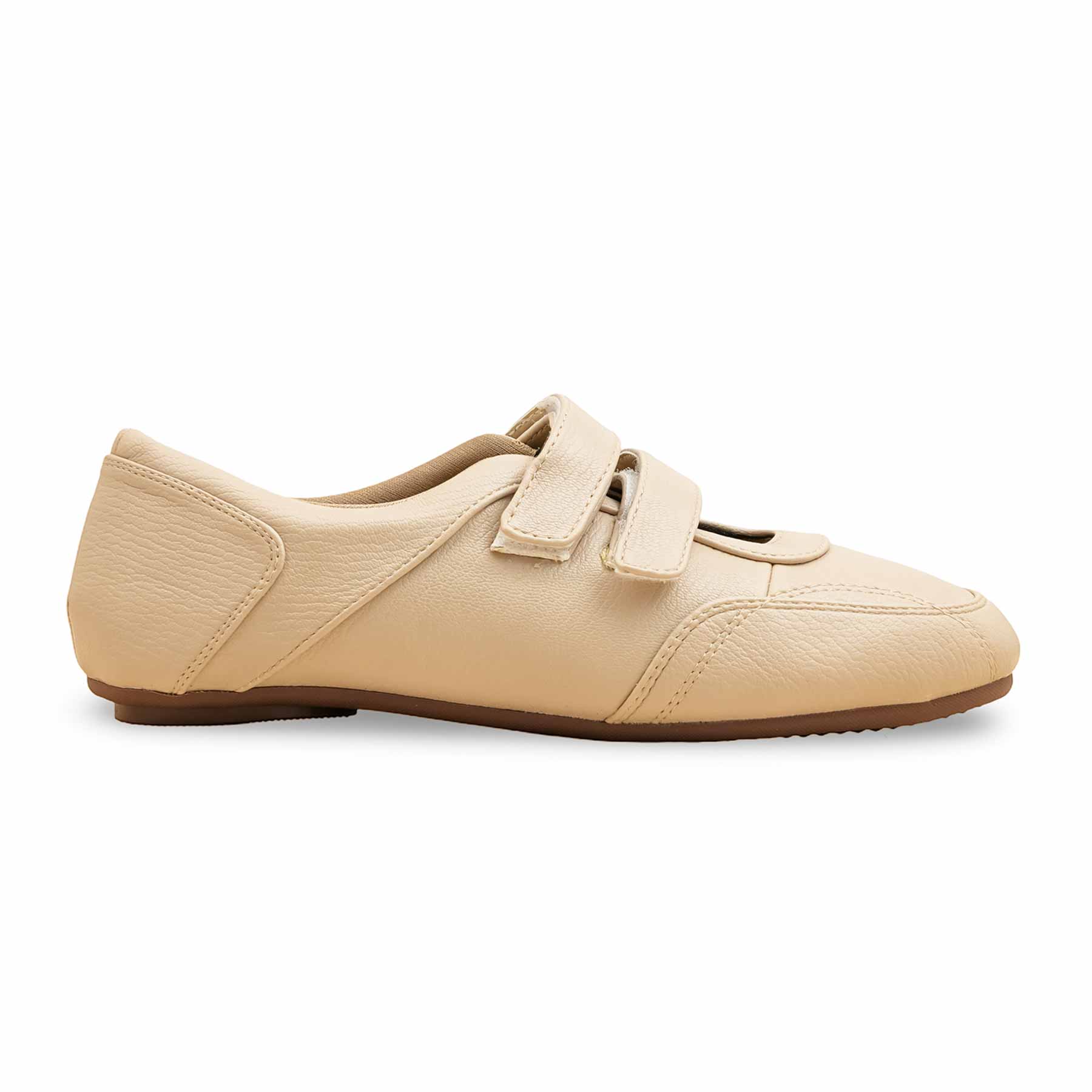 Cream Pumps For Women WN1227 - Image 3