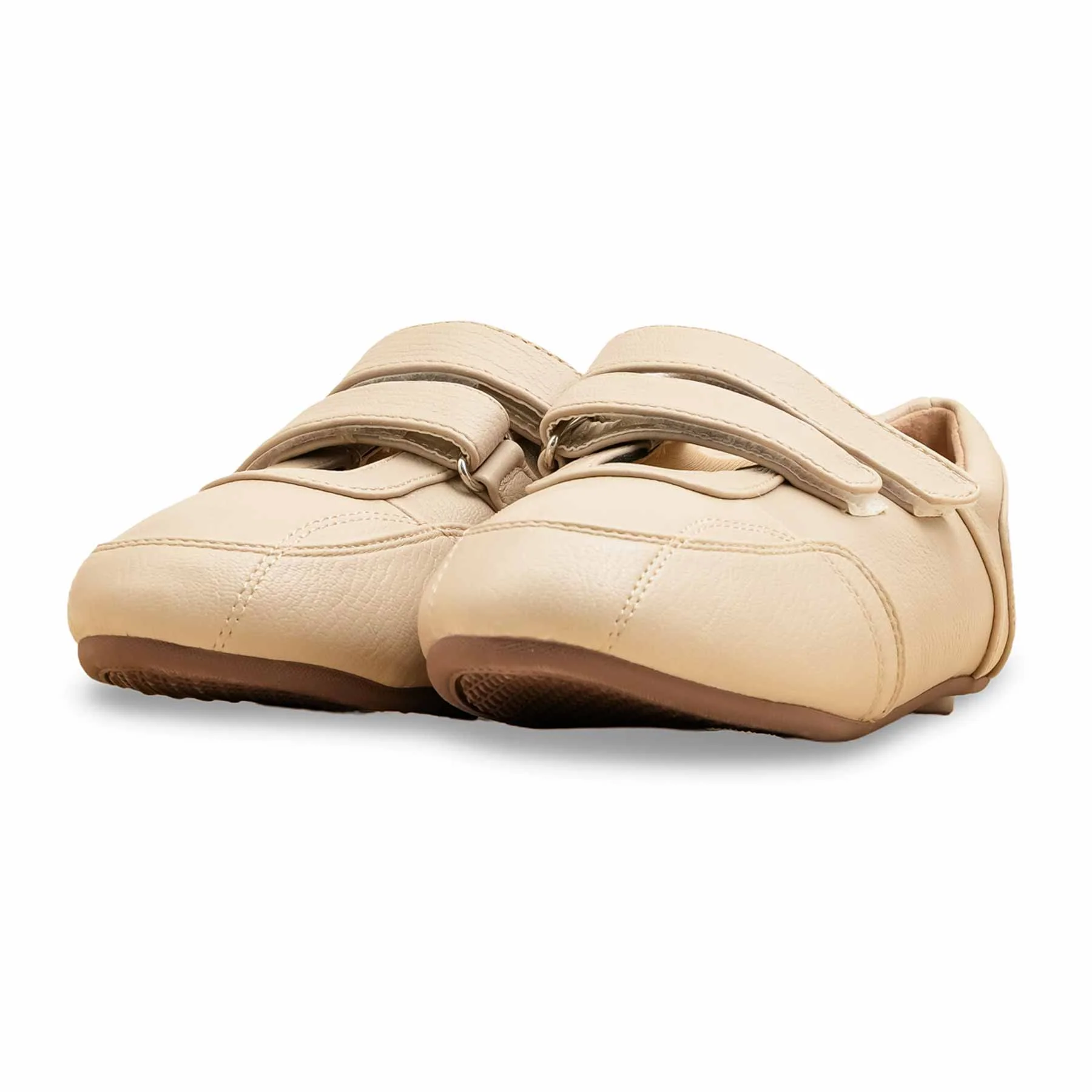 Cream Pumps For Women WN1227 - Image 4