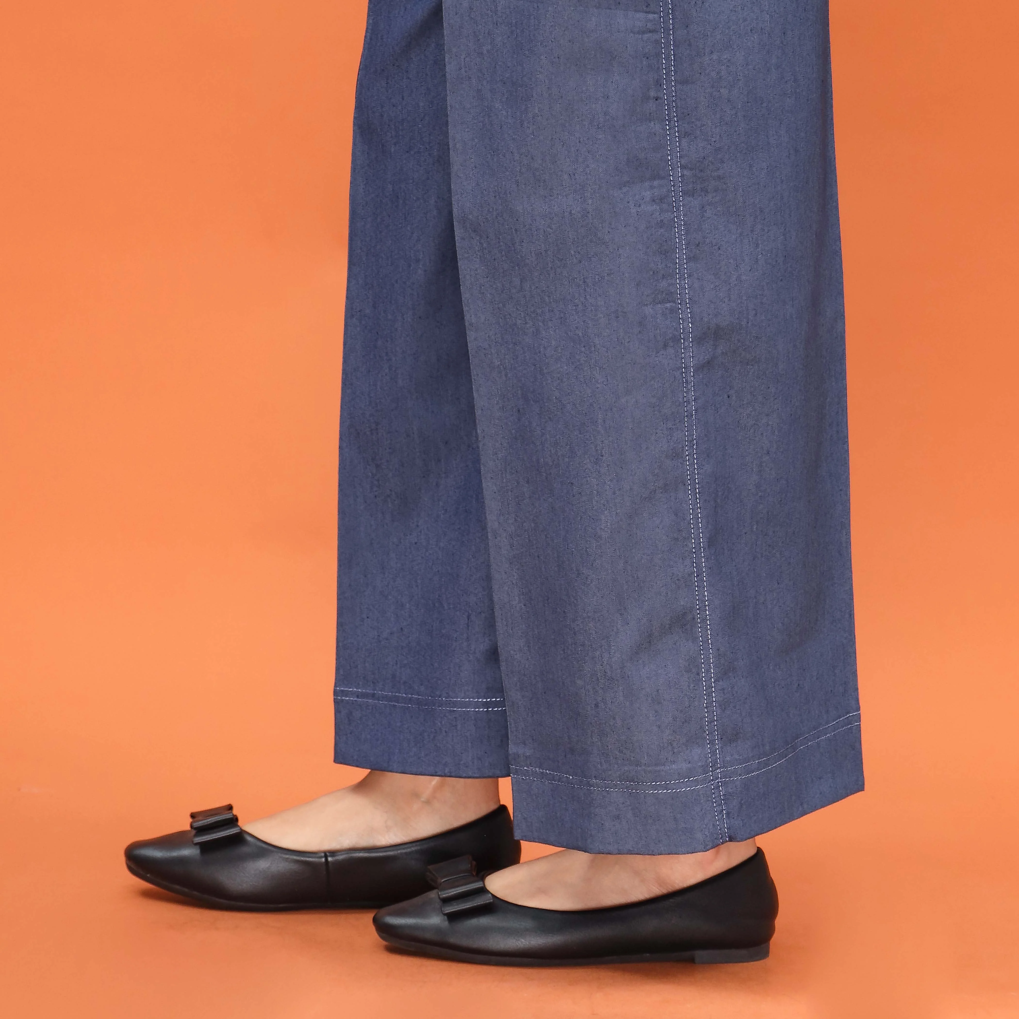 Denim Straight Fit Denim Trouser PS4577 - Image 2