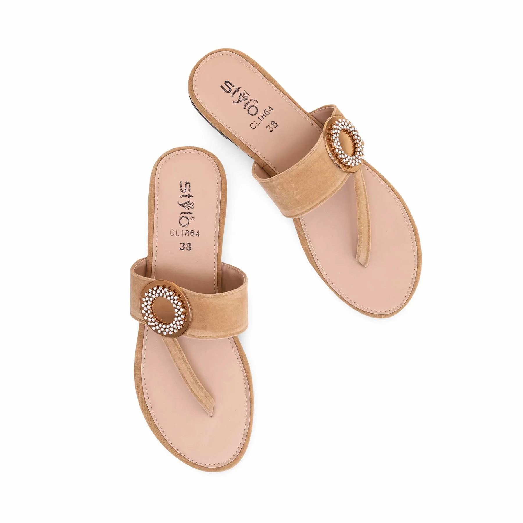 Fawn Casual Chappal CL1864 - Image 5