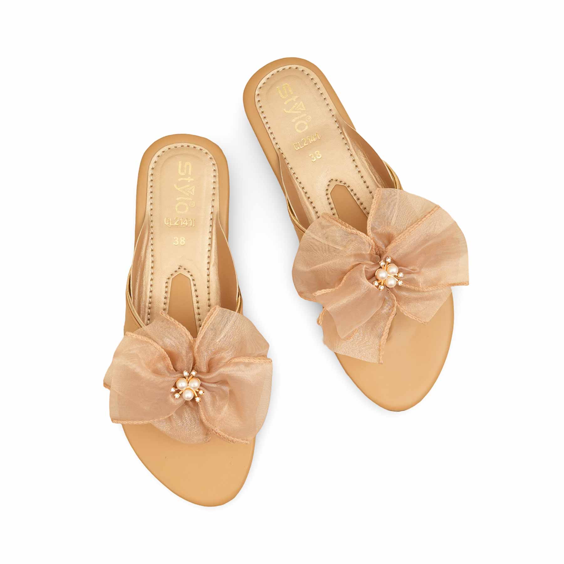 Fawn Casual Chappal For Women CL2141 - Image 5
