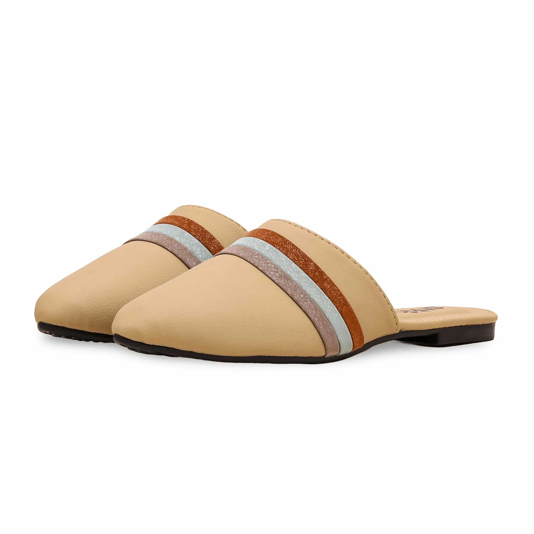 Fawn Casual Mule CL1839 - Image 2