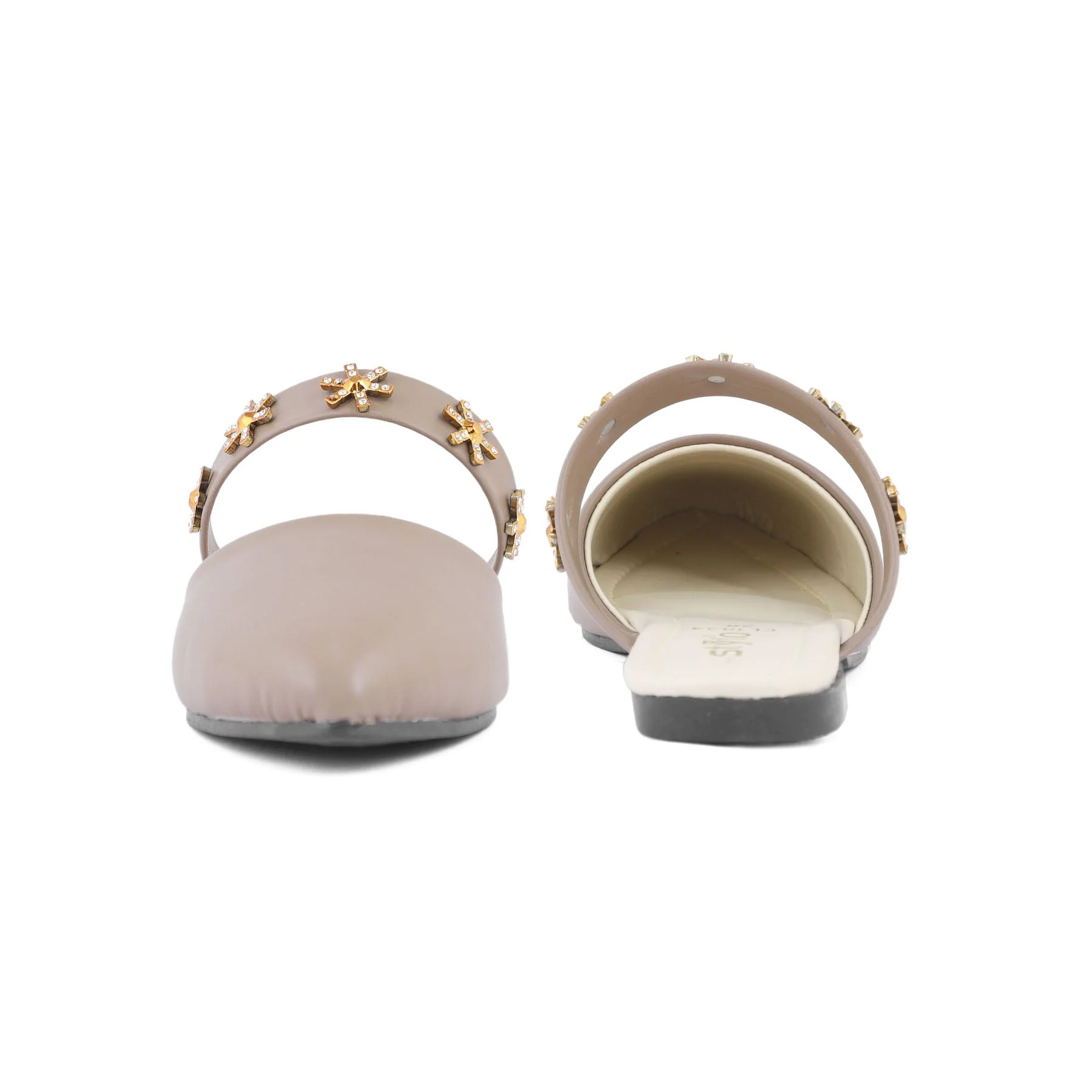 Fawn Casual Mule CL1834 - Image 3