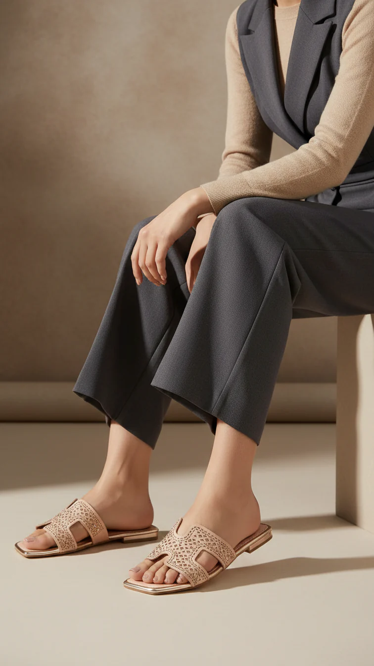 Fawn Casual Women Slipper CL2198